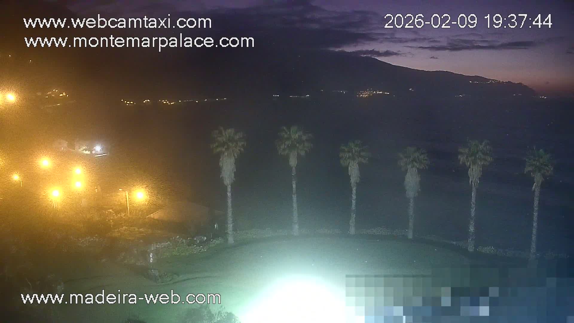 Ponta Delgada Coast  Live Cam from Monte Mar Palace Hotel - Sao Vicente, Madeira, Portugal