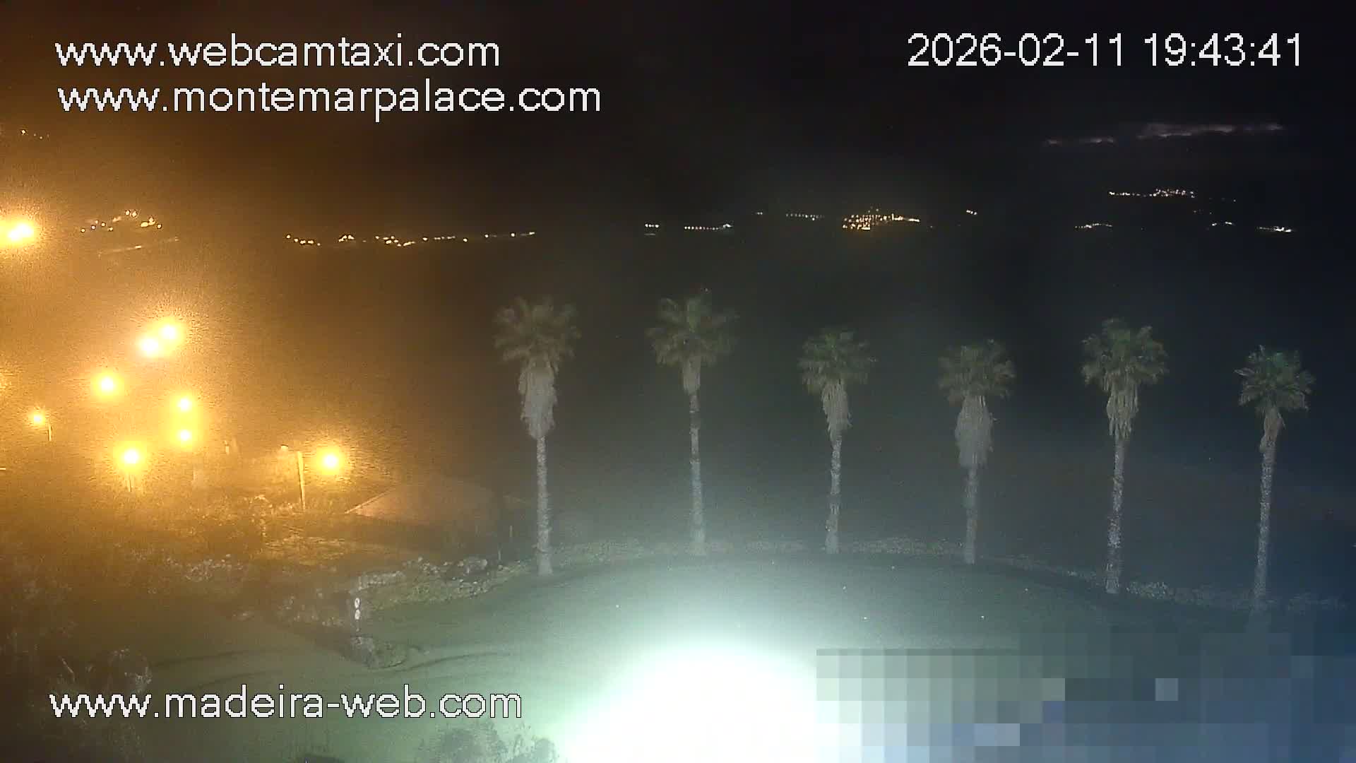 Ponta Delgada Coast  Live Cam from Monte Mar Palace Hotel - Sao Vicente, Madeira, Portugal
