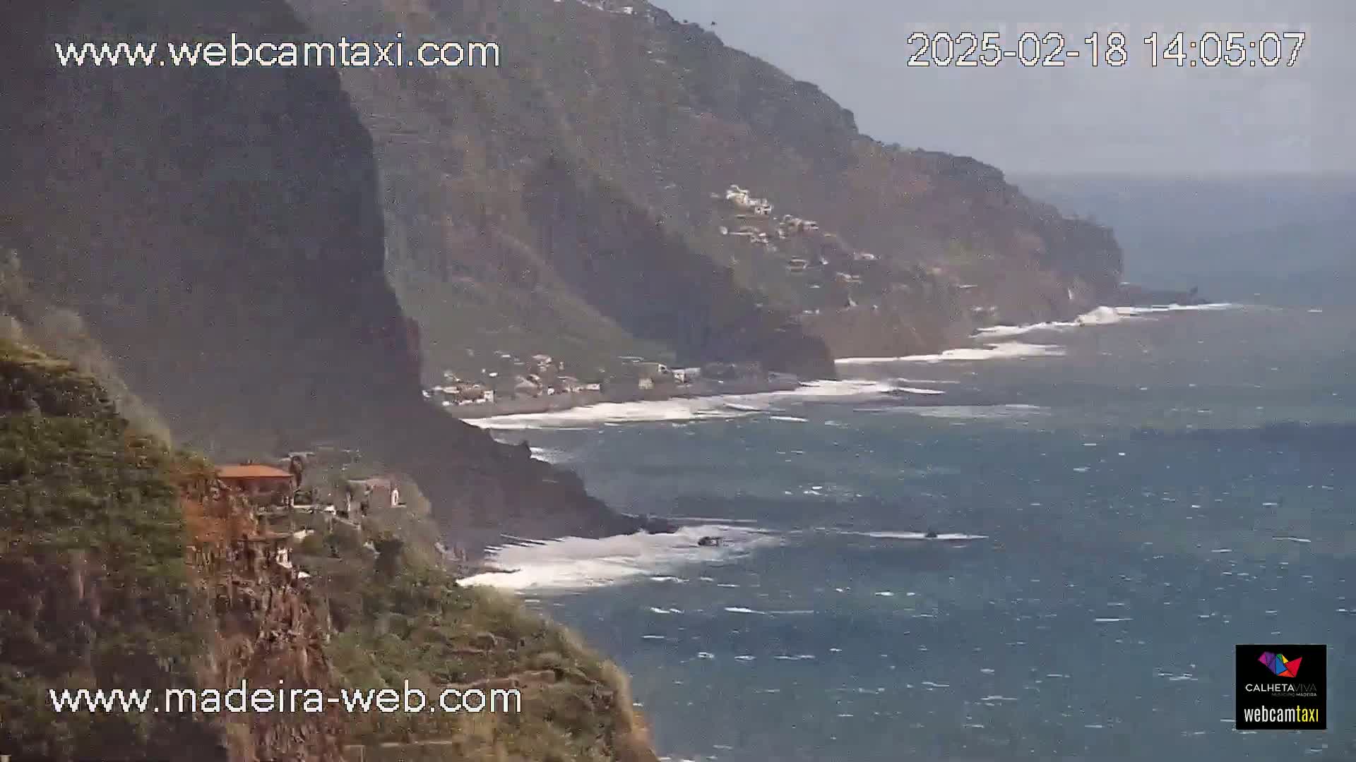 Calheta City & Coast Skyline PTZ Live Cam – Calheta, Madeira, Portugal