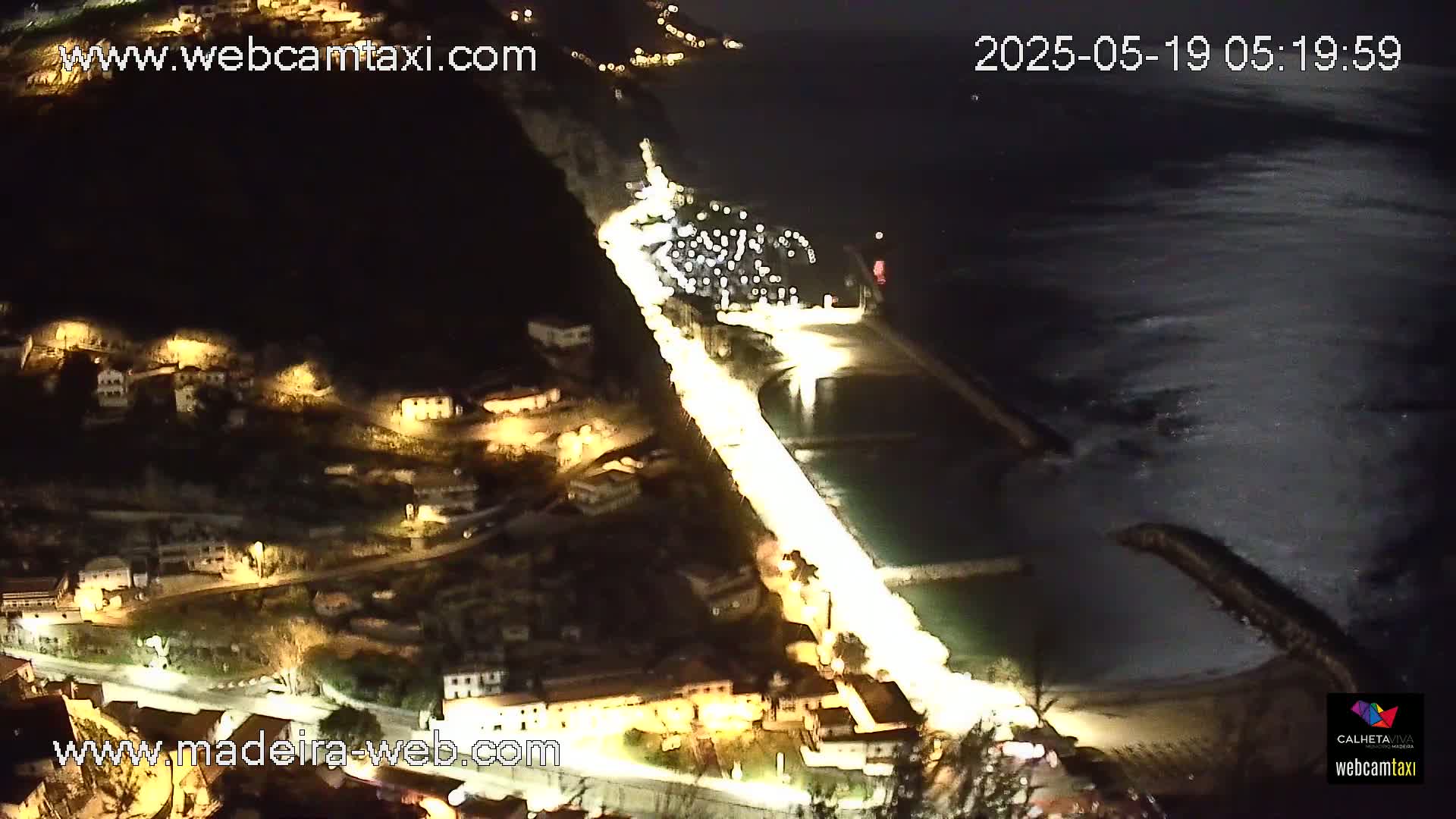 Calheta City & Coast Skyline PTZ Live Cam – Calheta, Madeira, Portugal