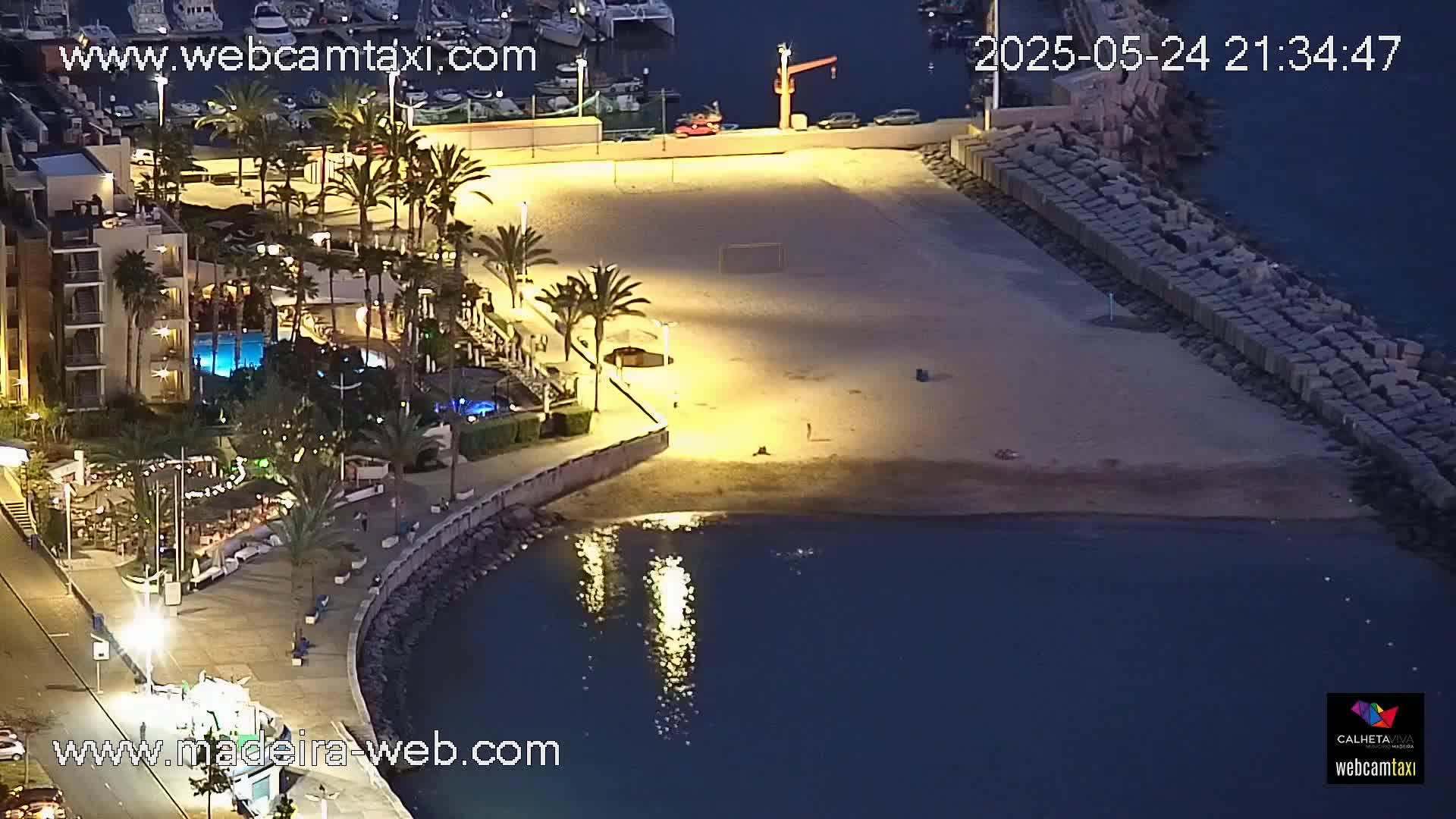 Calheta City & Coast Skyline PTZ Live Cam – Calheta, Madeira, Portugal