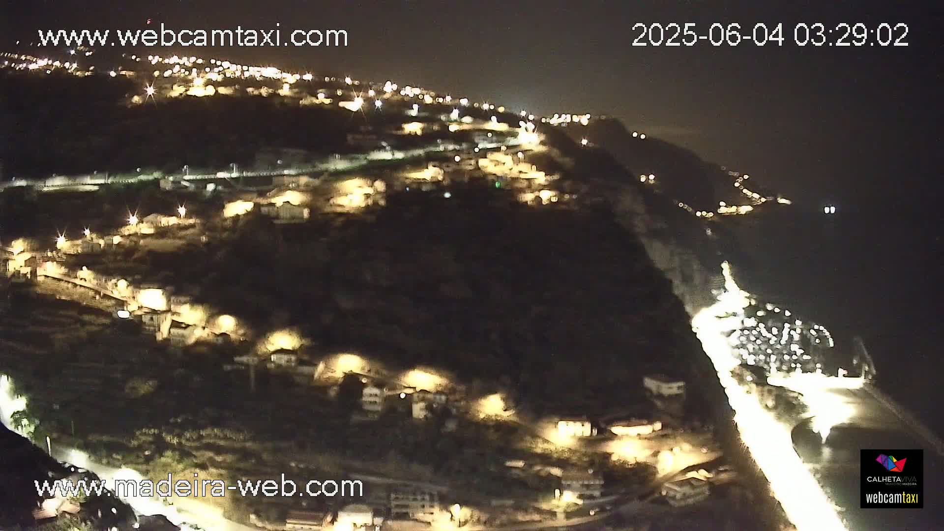 Calheta City & Coast Skyline PTZ Live Cam – Calheta, Madeira, Portugal