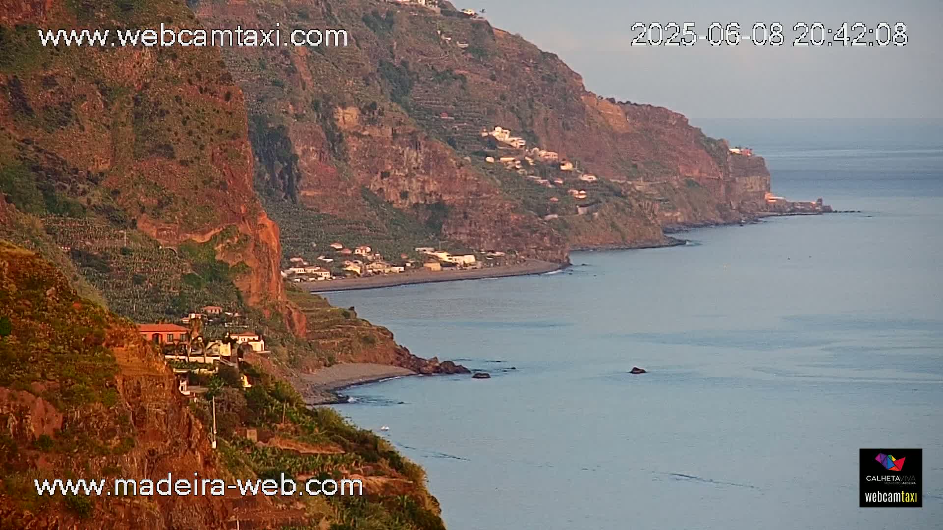 Calheta City & Coast Skyline PTZ Live Cam – Calheta, Madeira, Portugal