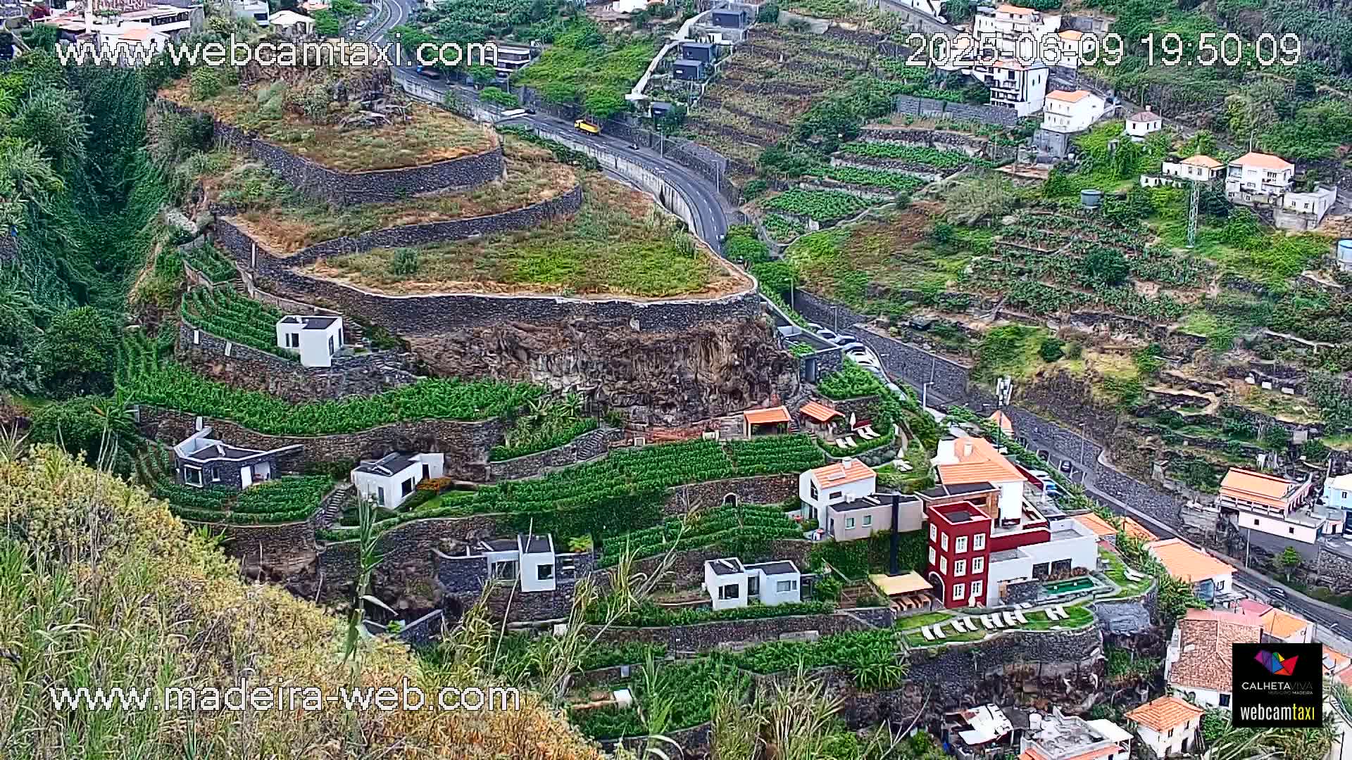 Calheta City & Coast Skyline PTZ Live Cam – Calheta, Madeira, Portugal