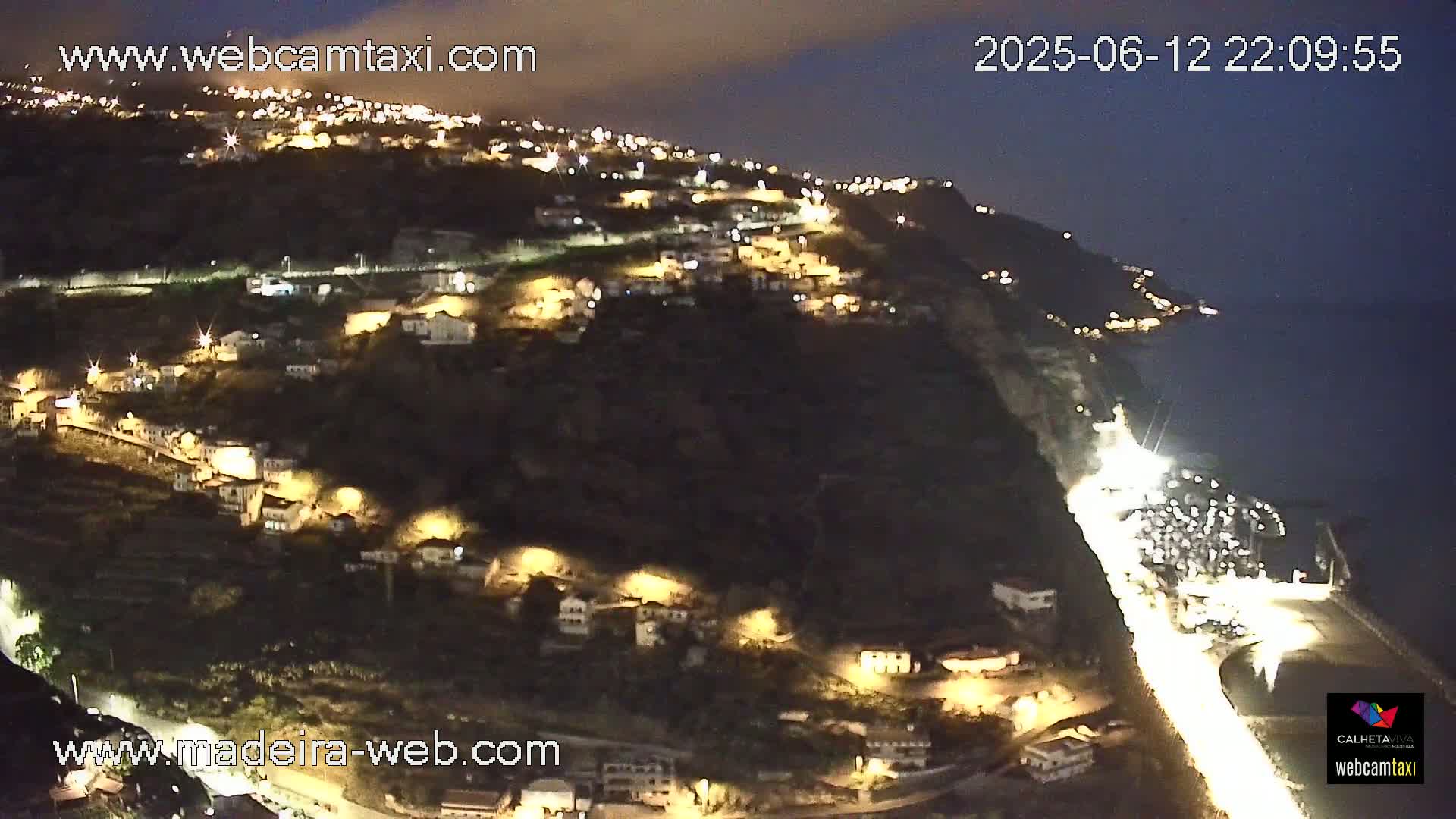 Calheta City & Coast Skyline PTZ Live Cam – Calheta, Madeira, Portugal