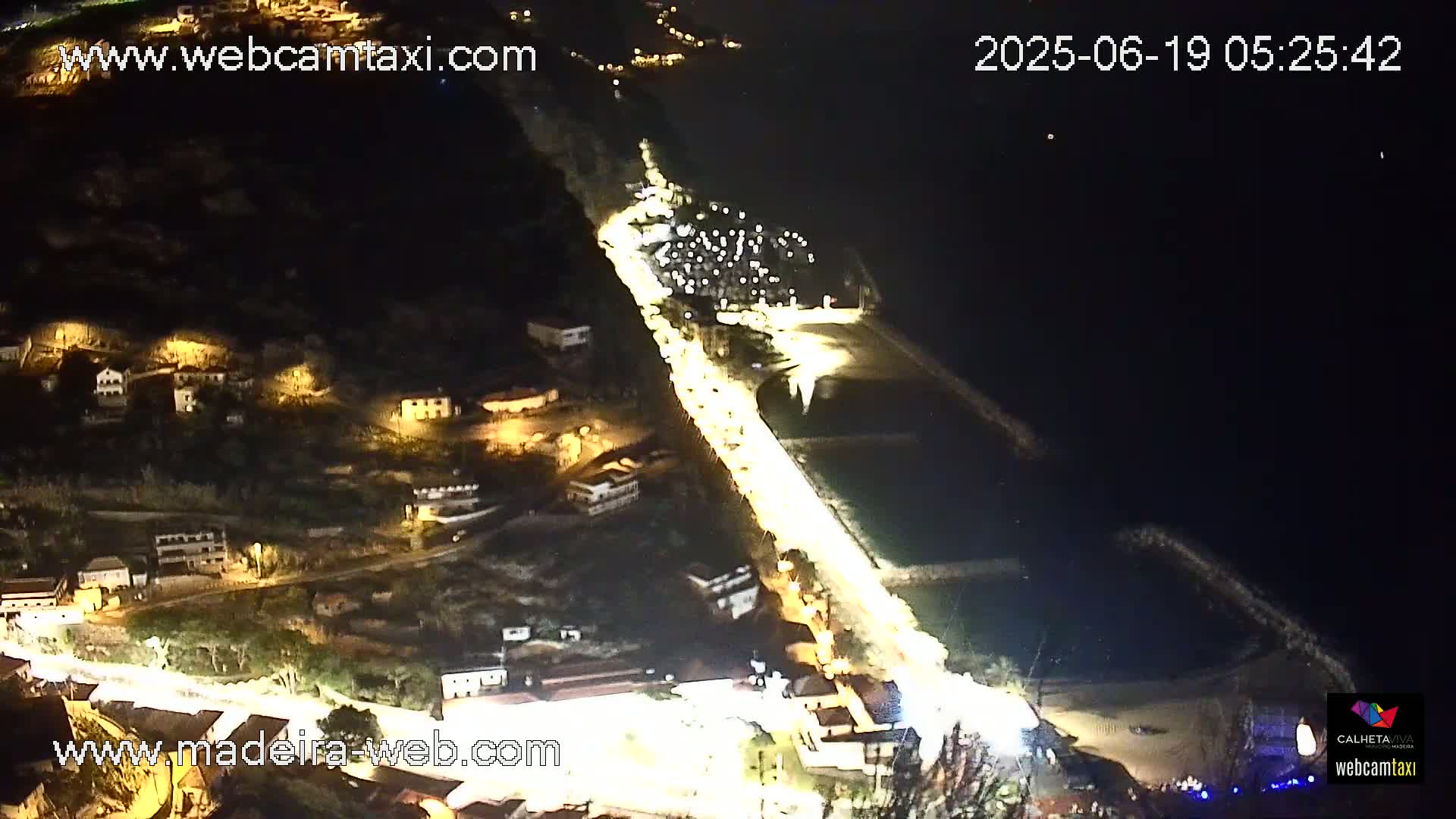 Calheta City & Coast Skyline PTZ Live Cam – Calheta, Madeira, Portugal