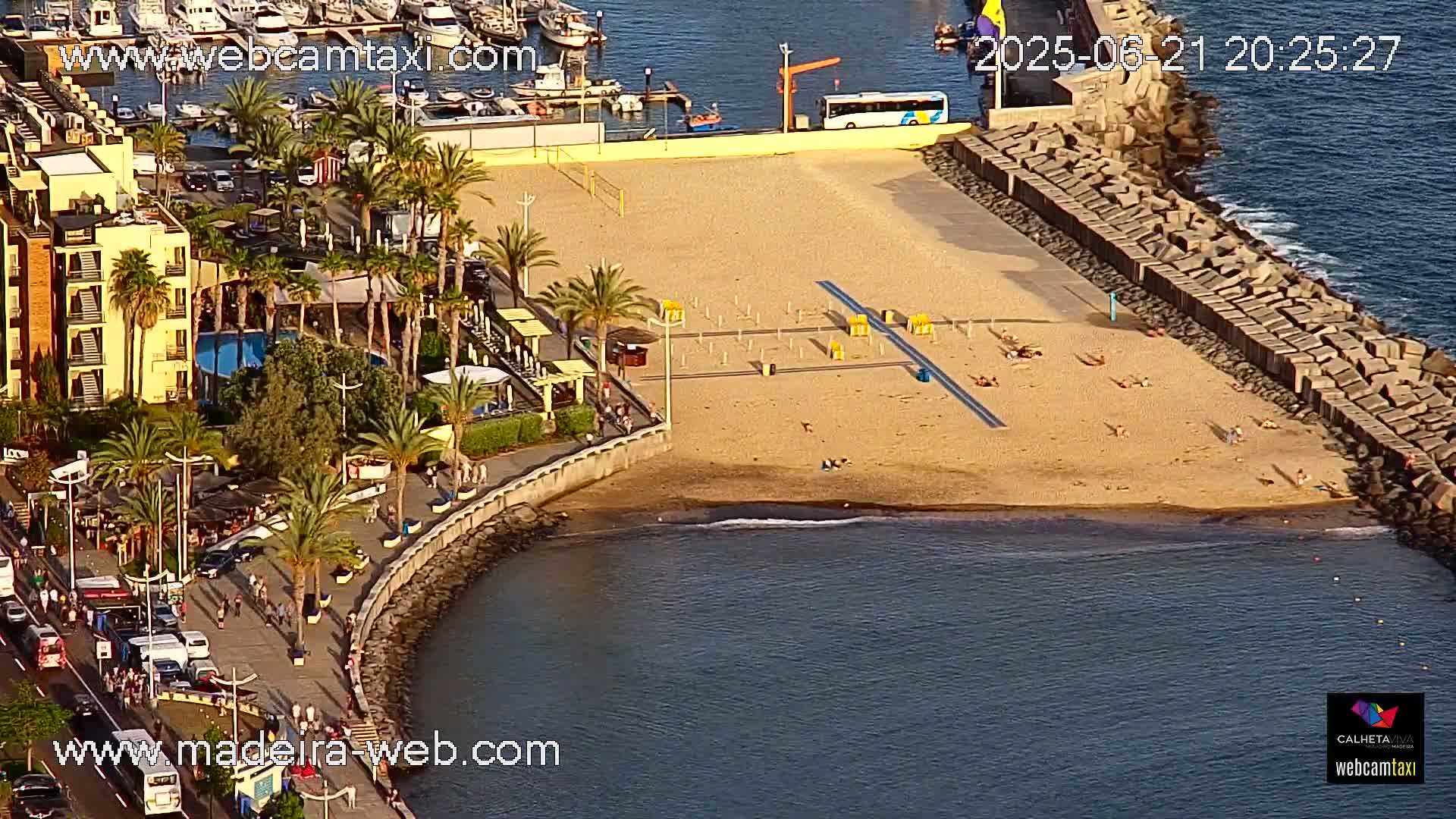 Calheta City & Coast Skyline PTZ Live Cam – Calheta, Madeira, Portugal