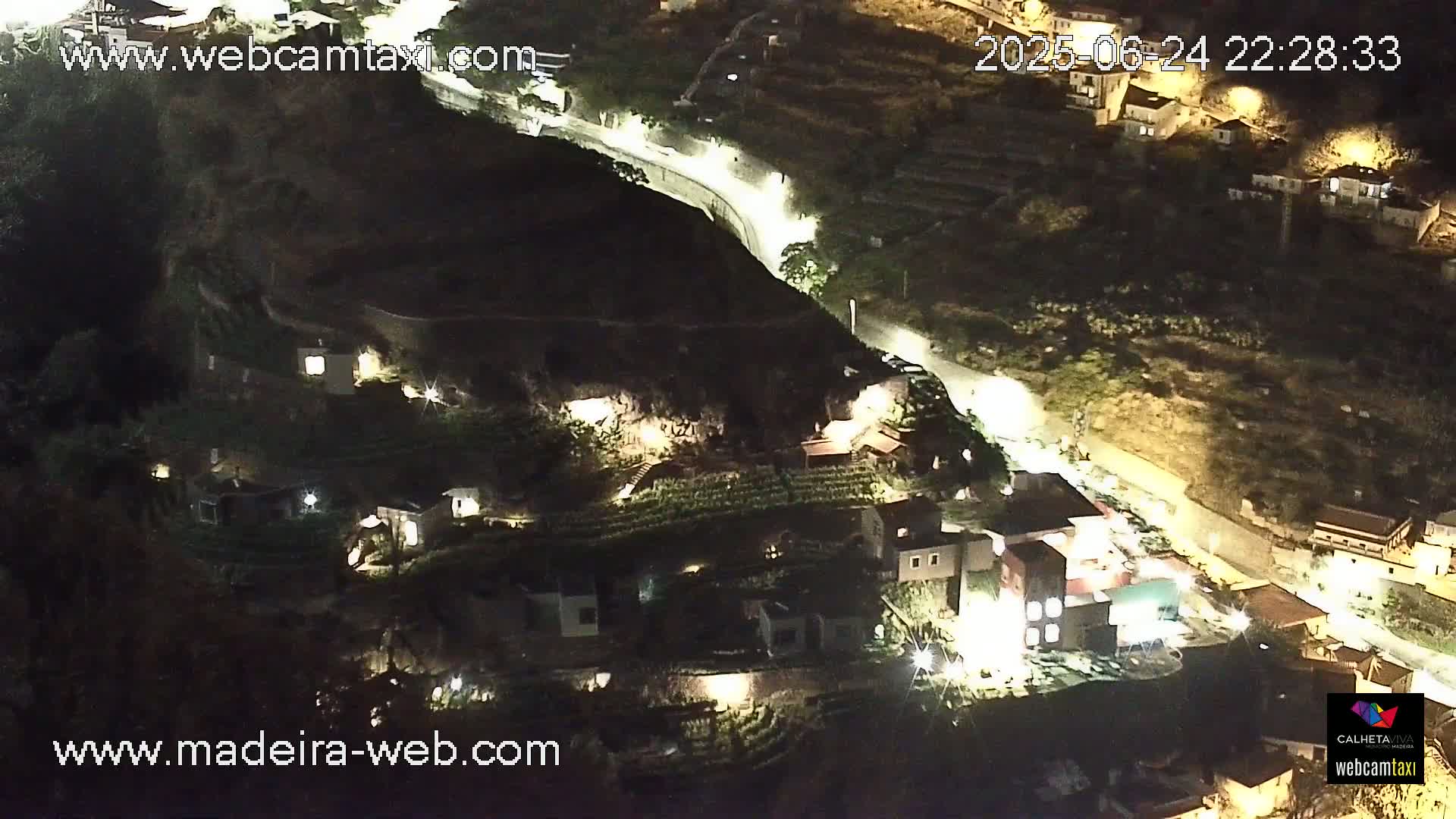 Calheta City & Coast Skyline PTZ Live Cam – Calheta, Madeira, Portugal
