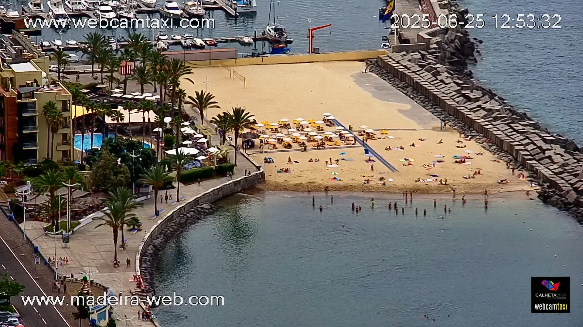 Calheta City & Coast Skyline PTZ Live Cam – Calheta, Madeira, Portugal