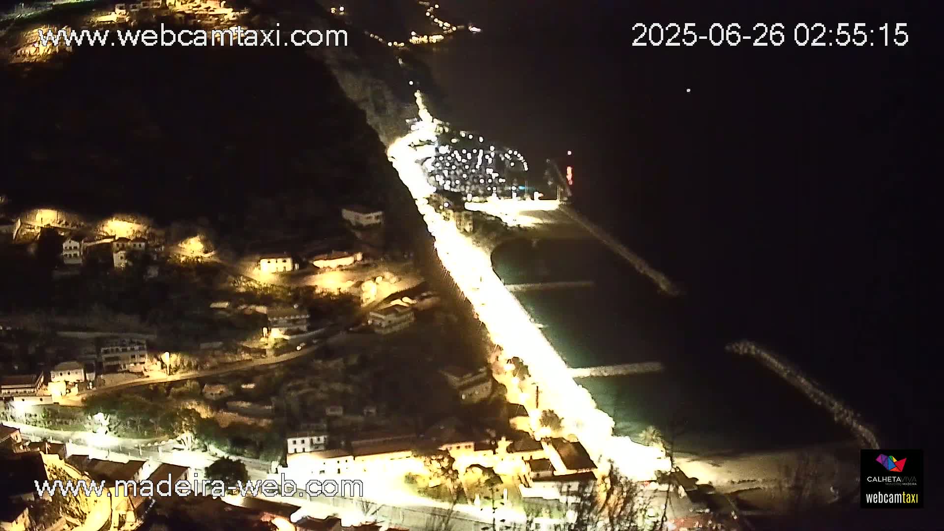 Calheta City & Coast Skyline PTZ Live Cam – Calheta, Madeira, Portugal
