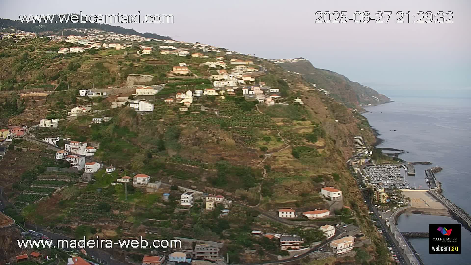 Calheta City & Coast Skyline PTZ Live Cam – Calheta, Madeira, Portugal