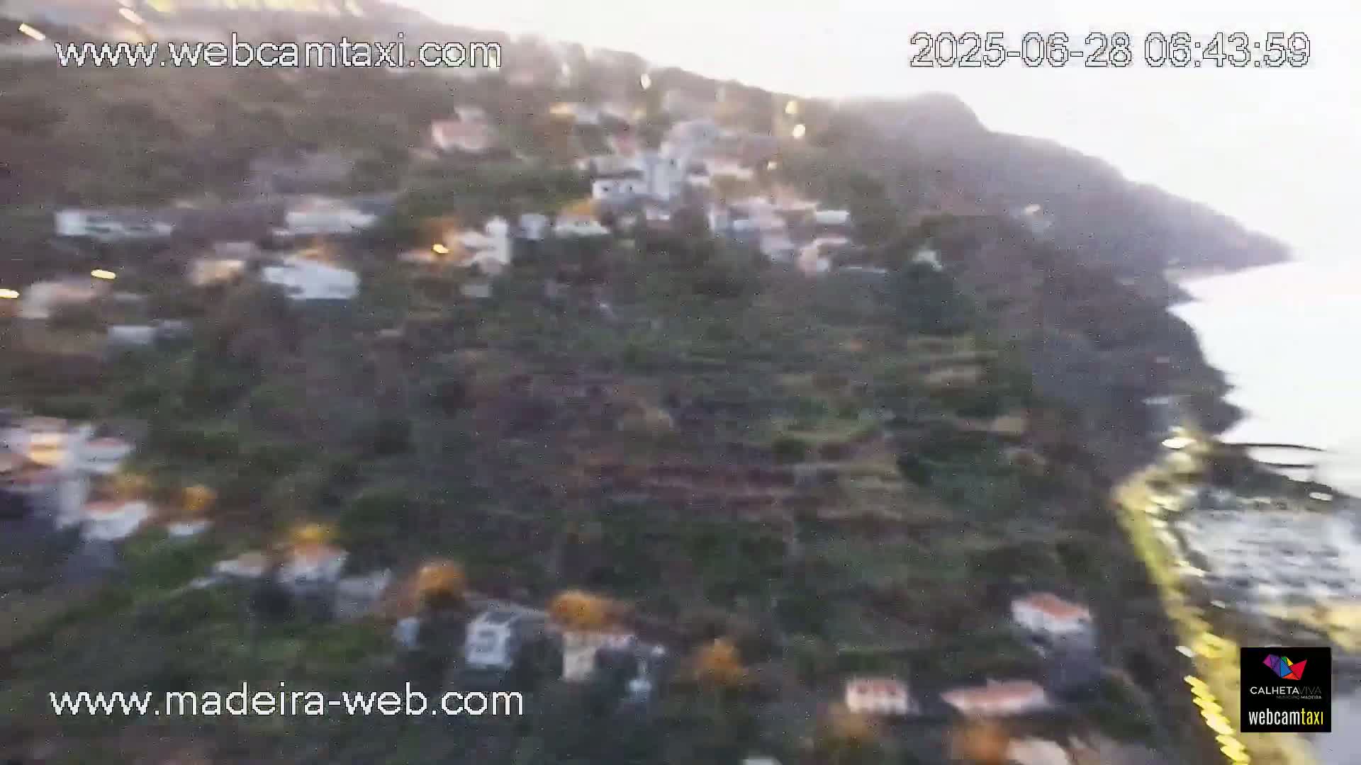 Calheta City & Coast Skyline PTZ Live Cam – Calheta, Madeira, Portugal