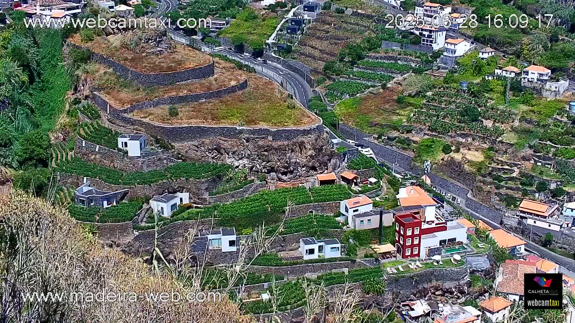 Calheta City & Coast Skyline PTZ Live Cam – Calheta, Madeira, Portugal