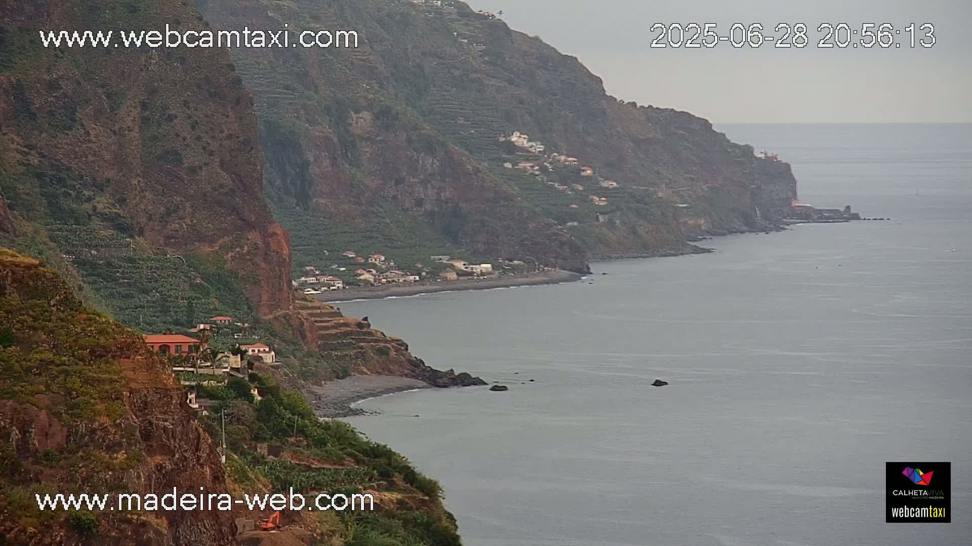 Calheta City & Coast Skyline PTZ Live Cam – Calheta, Madeira, Portugal