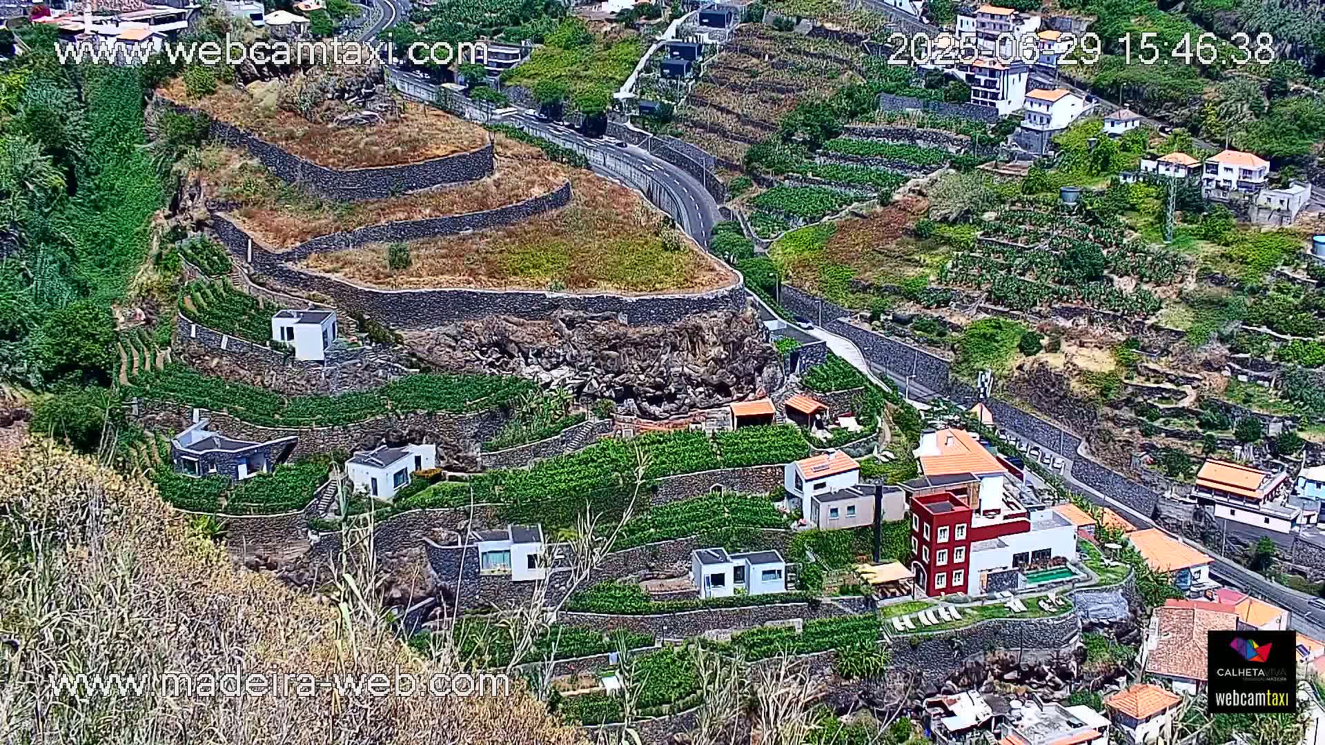 Calheta City & Coast Skyline PTZ Live Cam – Calheta, Madeira, Portugal