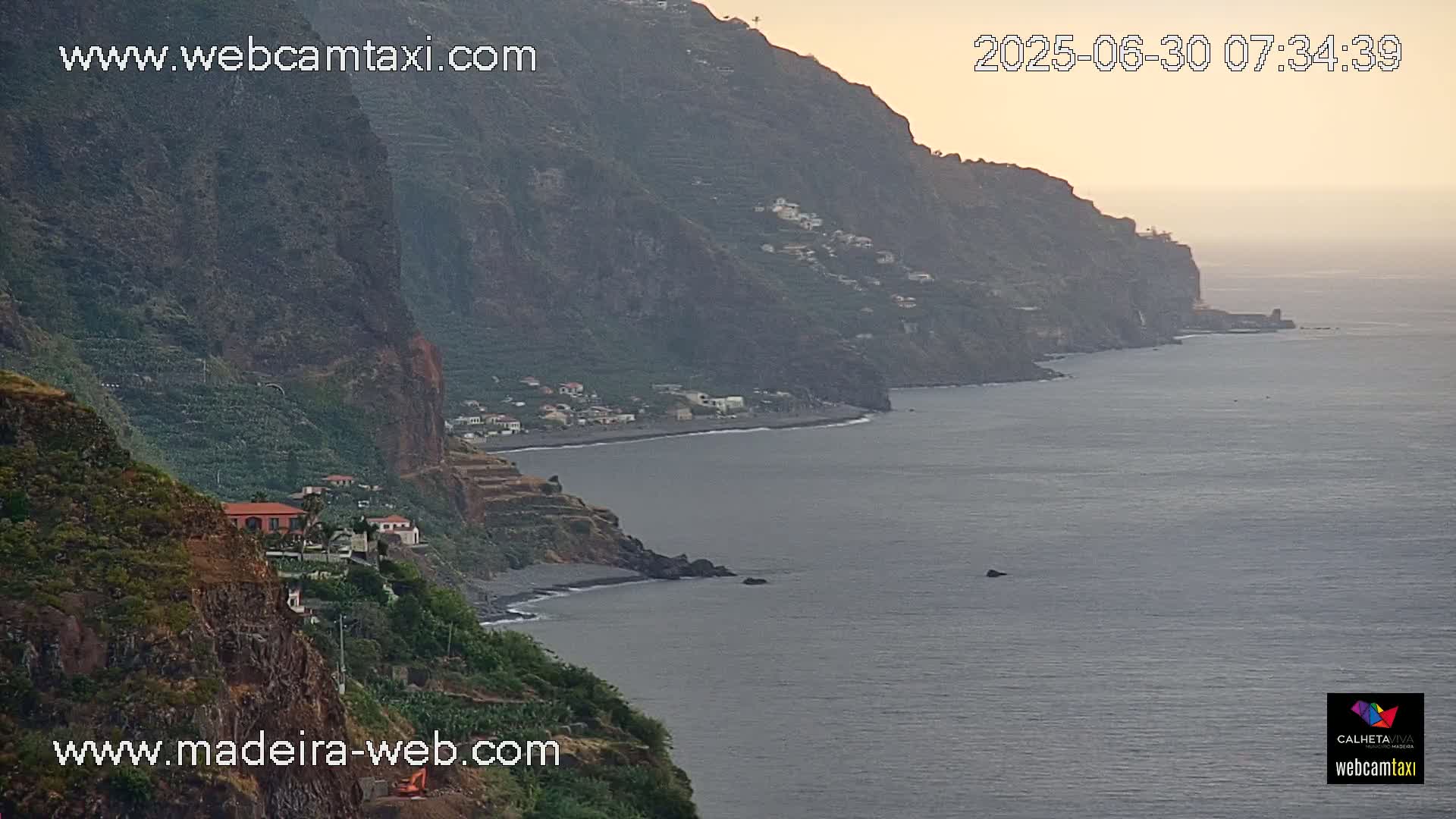Calheta City & Coast Skyline PTZ Live Cam – Calheta, Madeira, Portugal