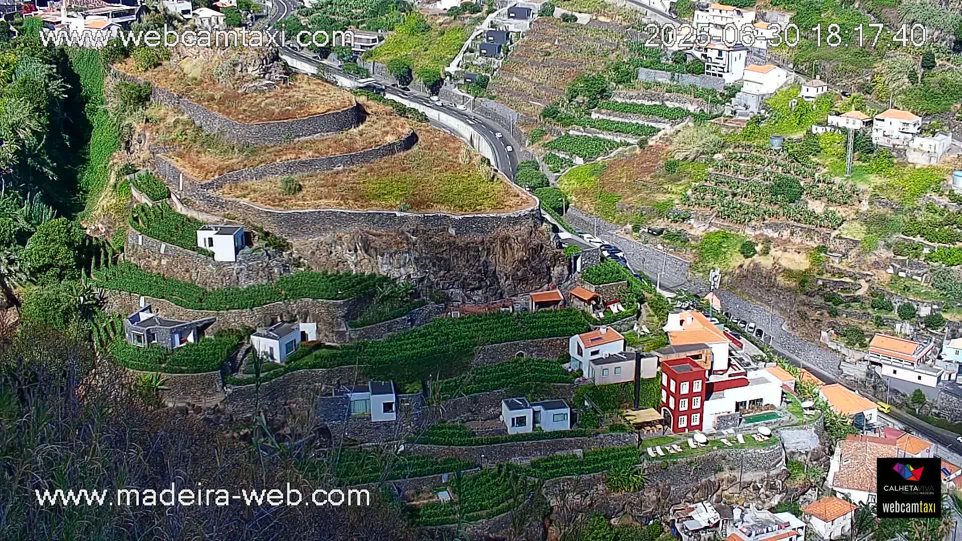 Calheta City & Coast Skyline PTZ Live Cam – Calheta, Madeira, Portugal