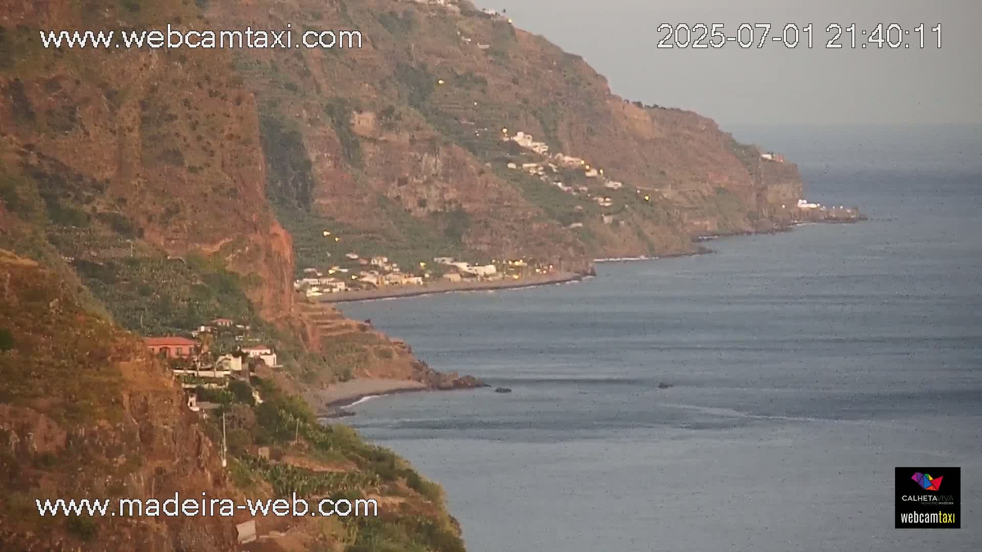 Calheta City & Coast Skyline PTZ Live Cam – Calheta, Madeira, Portugal