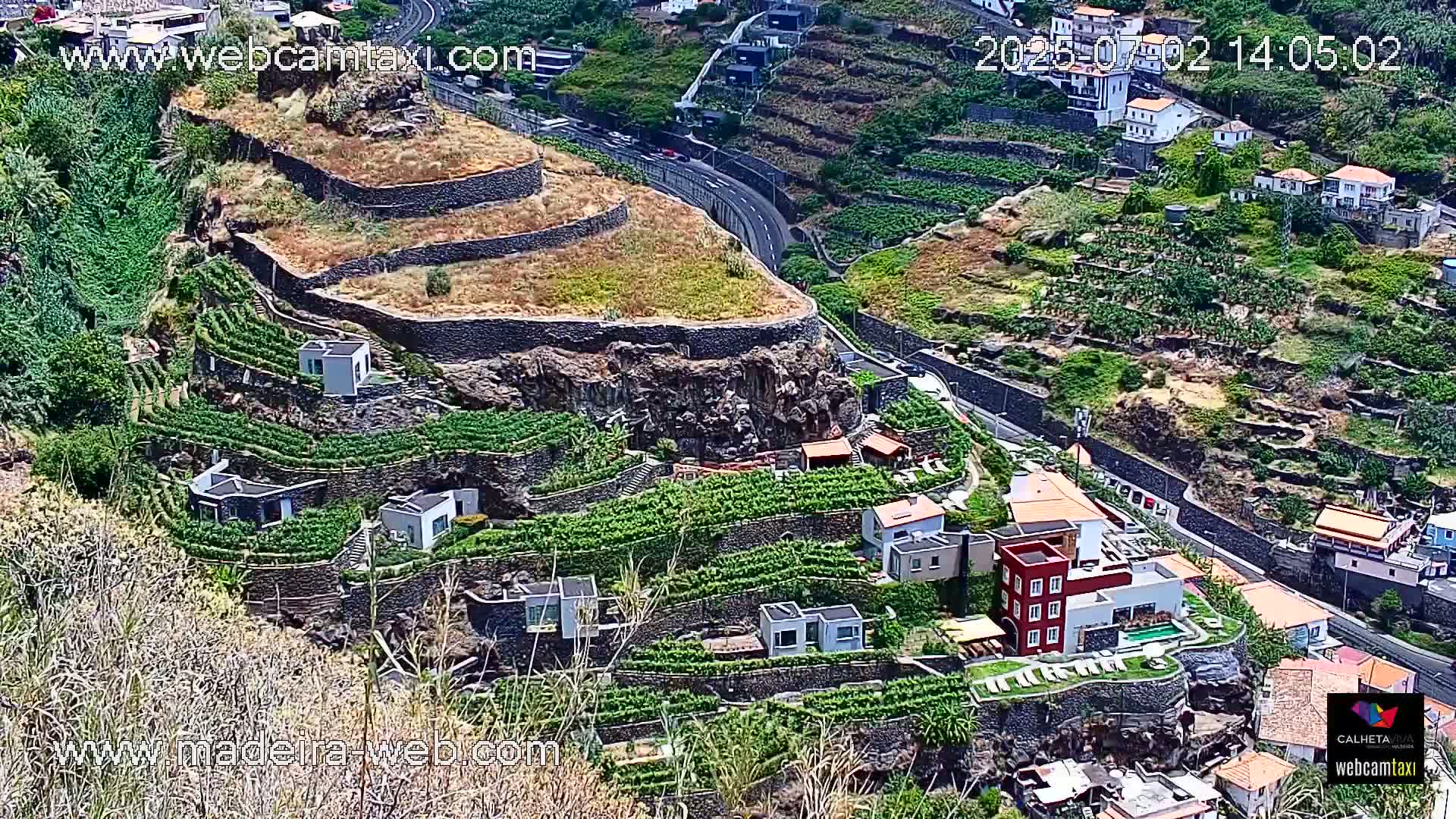 Calheta City & Coast Skyline PTZ Live Cam – Calheta, Madeira, Portugal