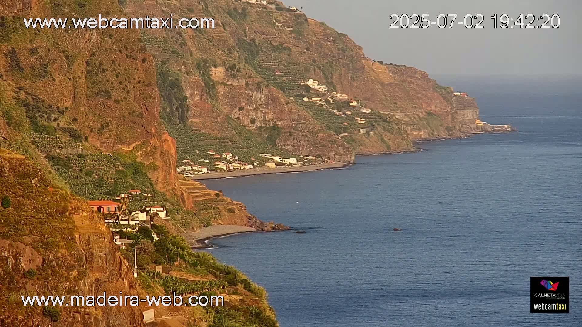 Calheta City & Coast Skyline PTZ Live Cam – Calheta, Madeira, Portugal