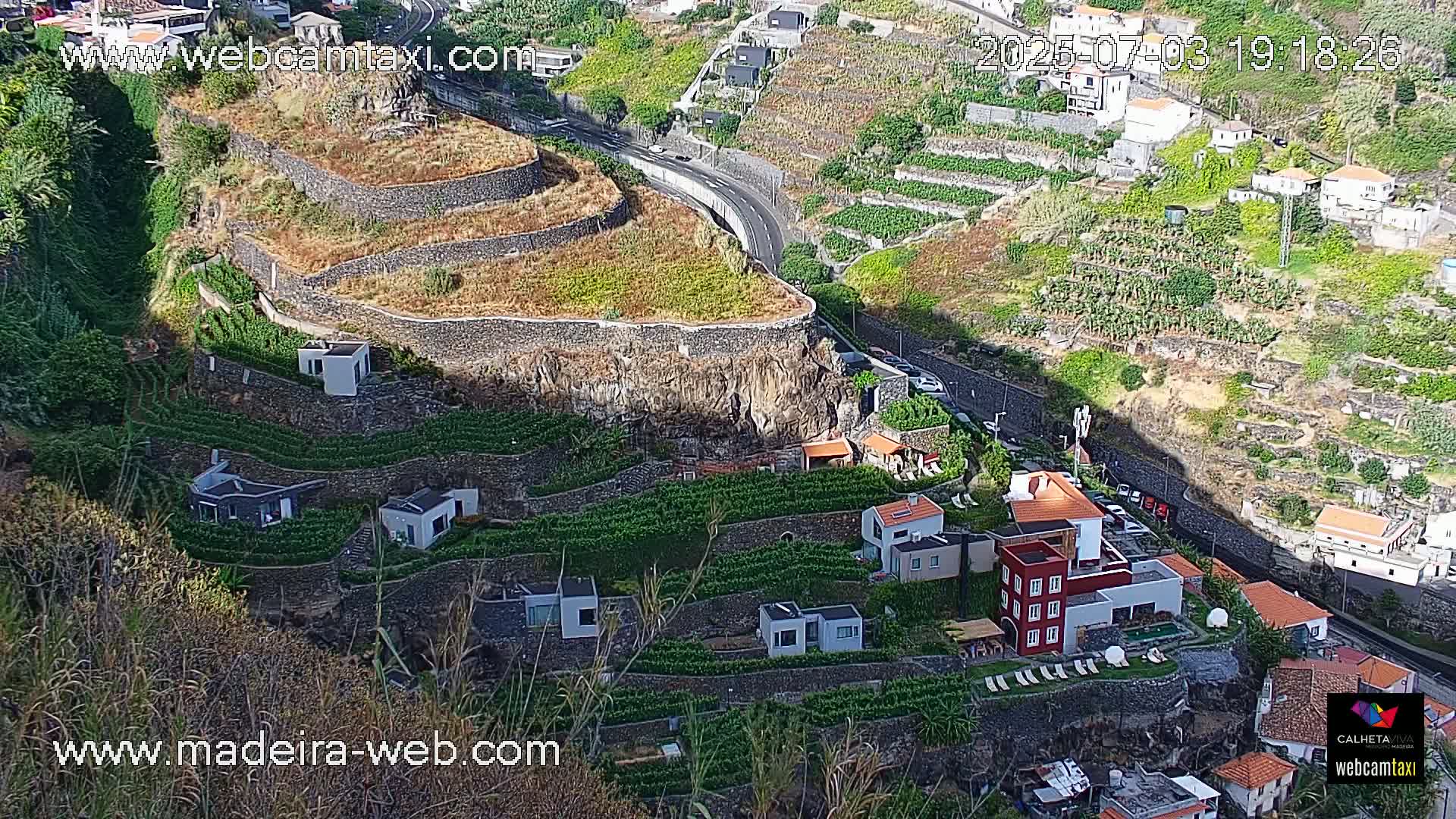 Calheta City & Coast Skyline PTZ Live Cam – Calheta, Madeira, Portugal