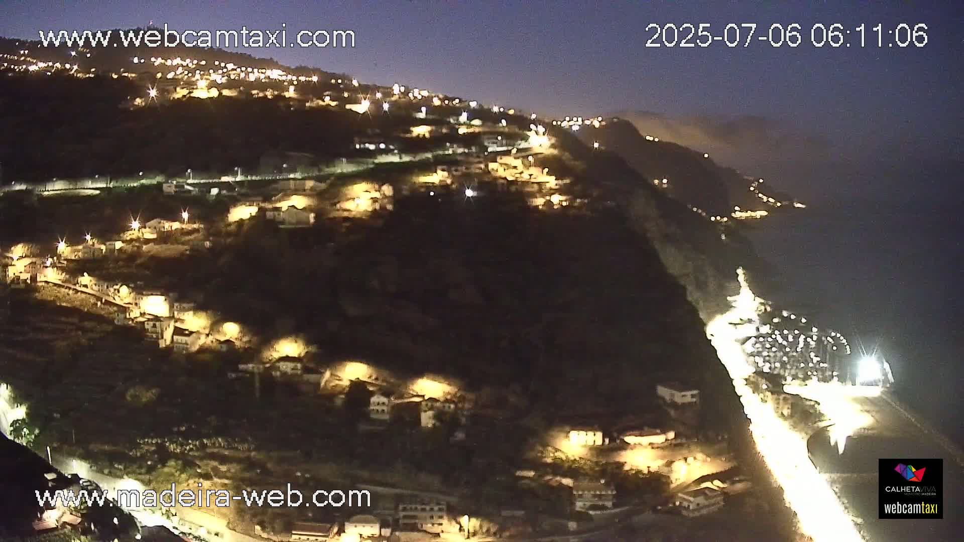 Calheta City & Coast Skyline PTZ Live Cam – Calheta, Madeira, Portugal