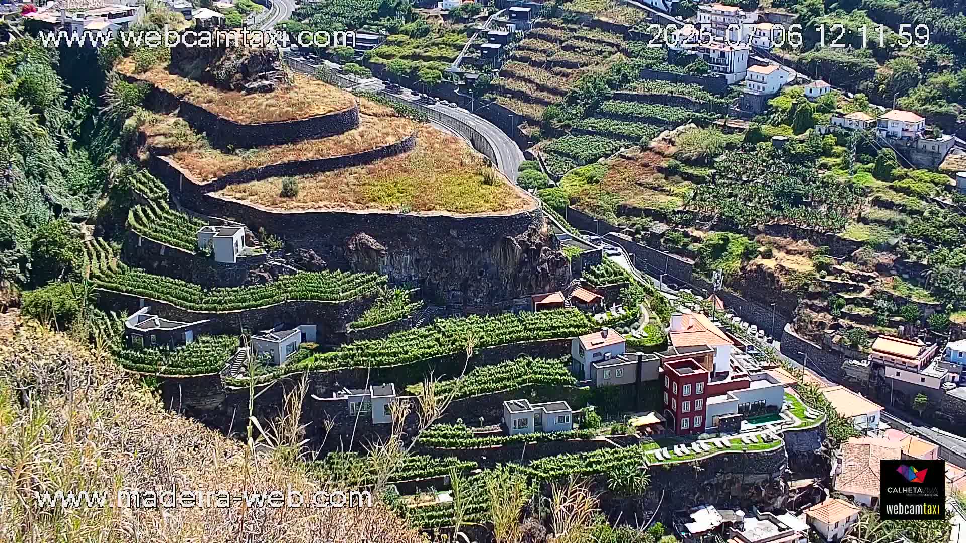 Calheta City & Coast Skyline PTZ Live Cam – Calheta, Madeira, Portugal