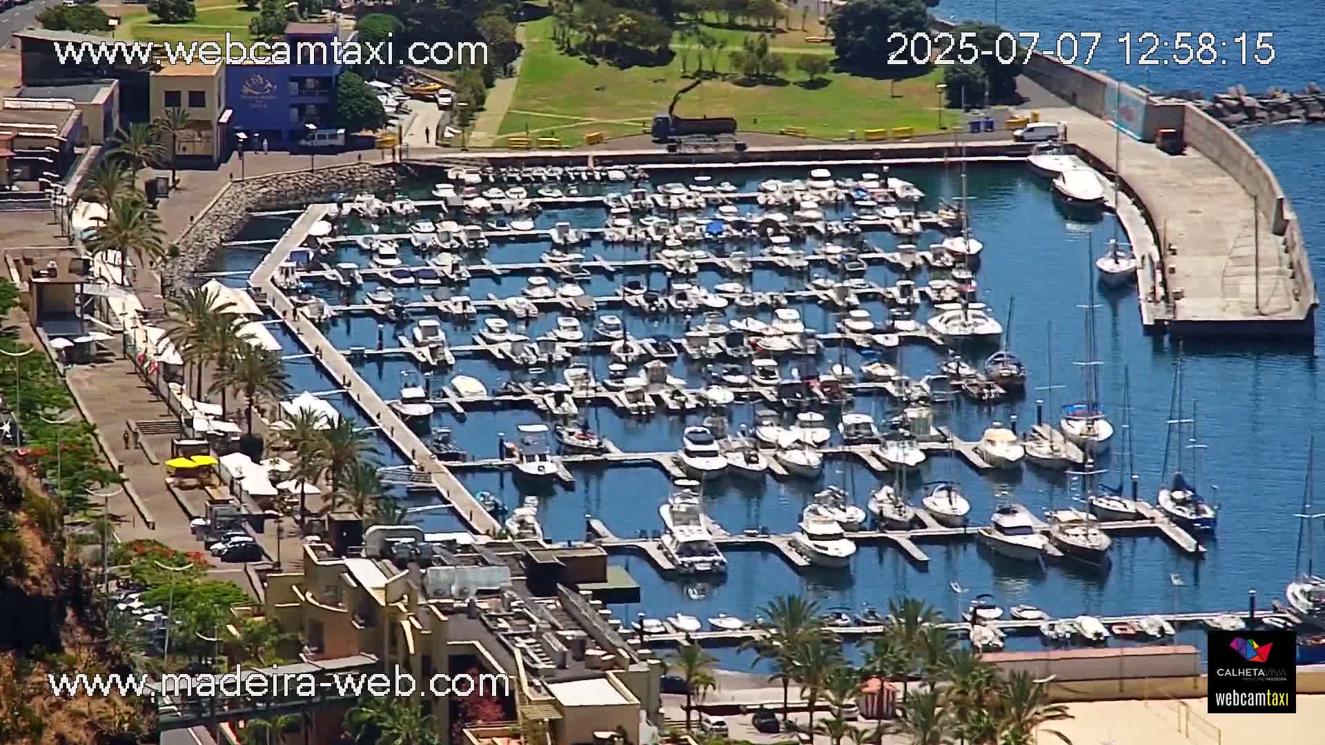 Calheta City & Coast Skyline PTZ Live Cam – Calheta, Madeira, Portugal