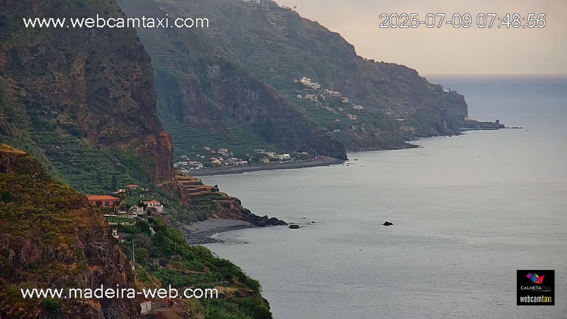Calheta City & Coast Skyline PTZ Live Cam – Calheta, Madeira, Portugal