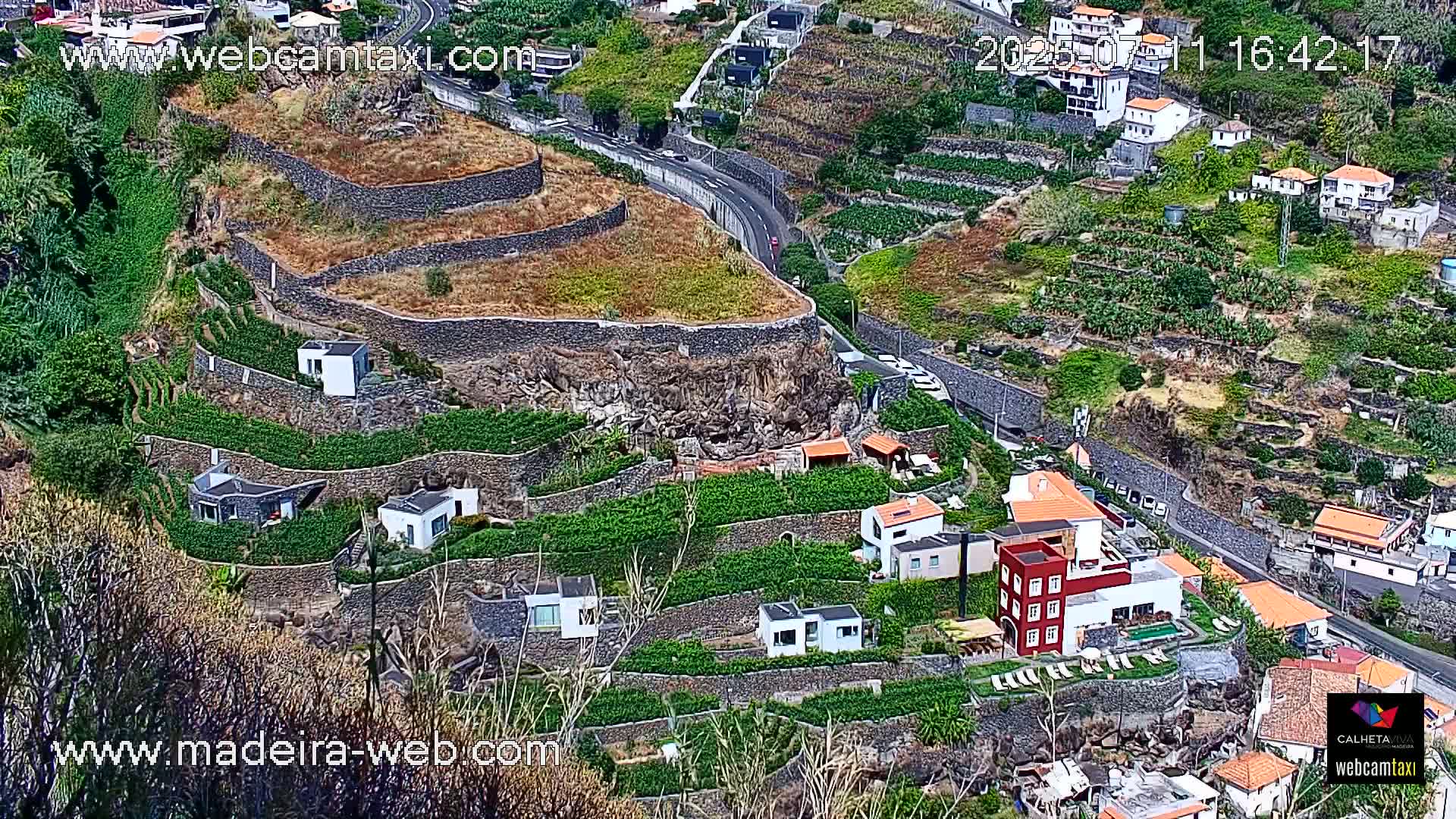 Calheta City & Coast Skyline PTZ Live Cam – Calheta, Madeira, Portugal