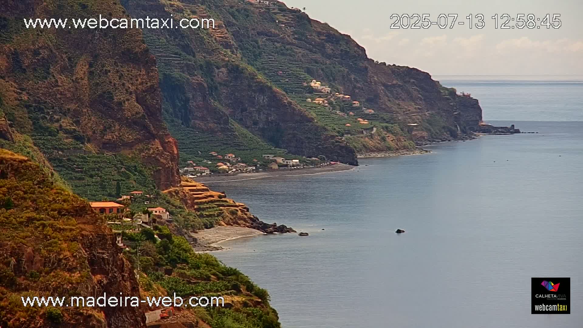 Calheta City & Coast Skyline PTZ Live Cam – Calheta, Madeira, Portugal