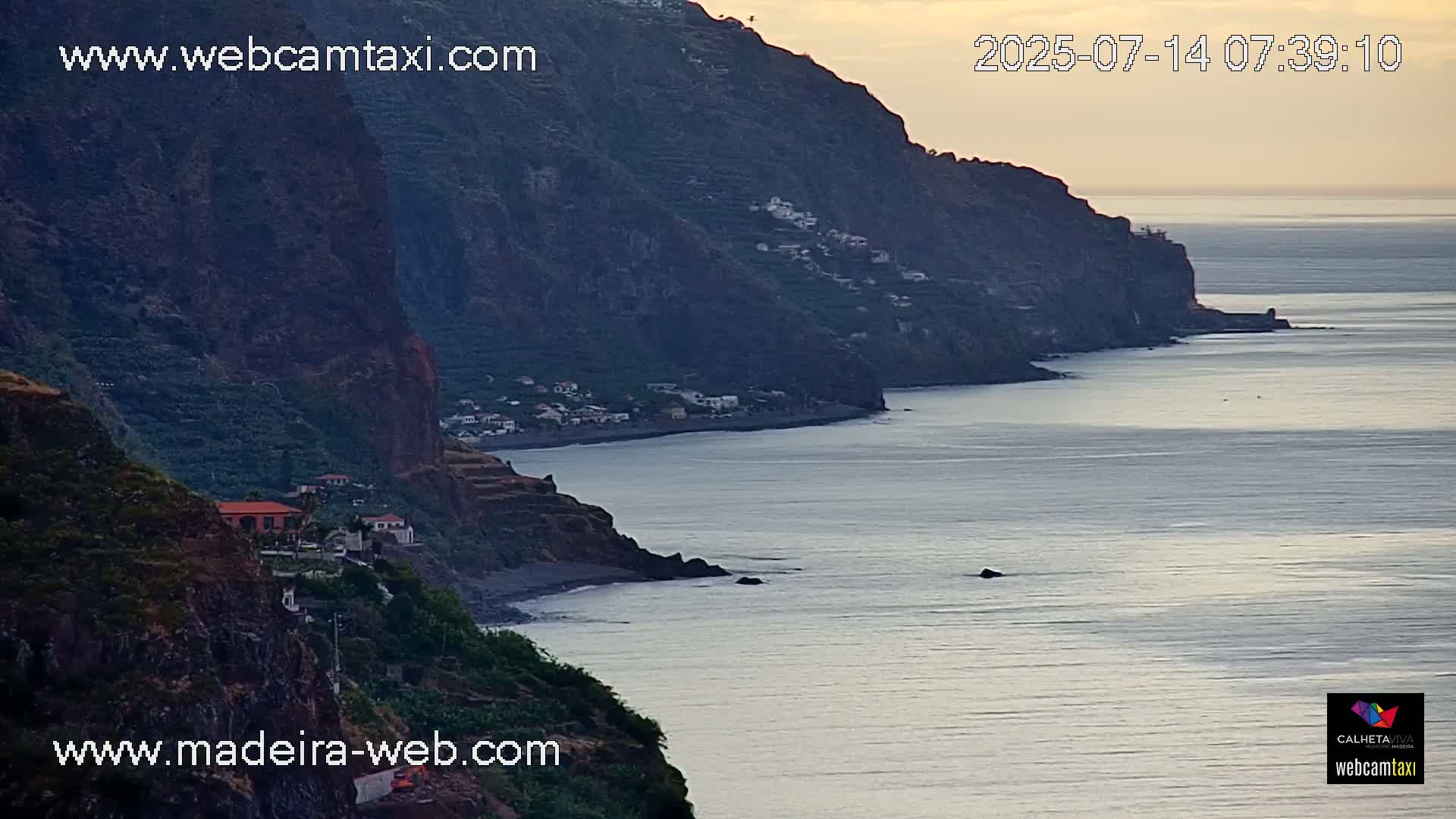 Calheta City & Coast Skyline PTZ Live Cam – Calheta, Madeira, Portugal