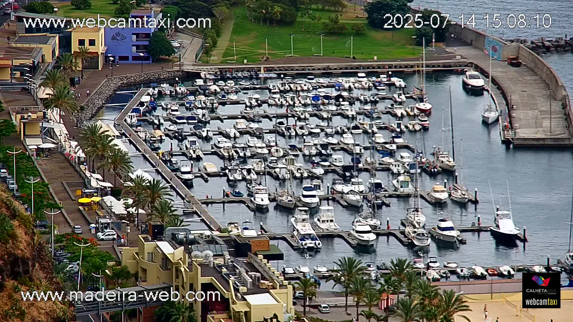 Calheta City & Coast Skyline PTZ Live Cam – Calheta, Madeira, Portugal