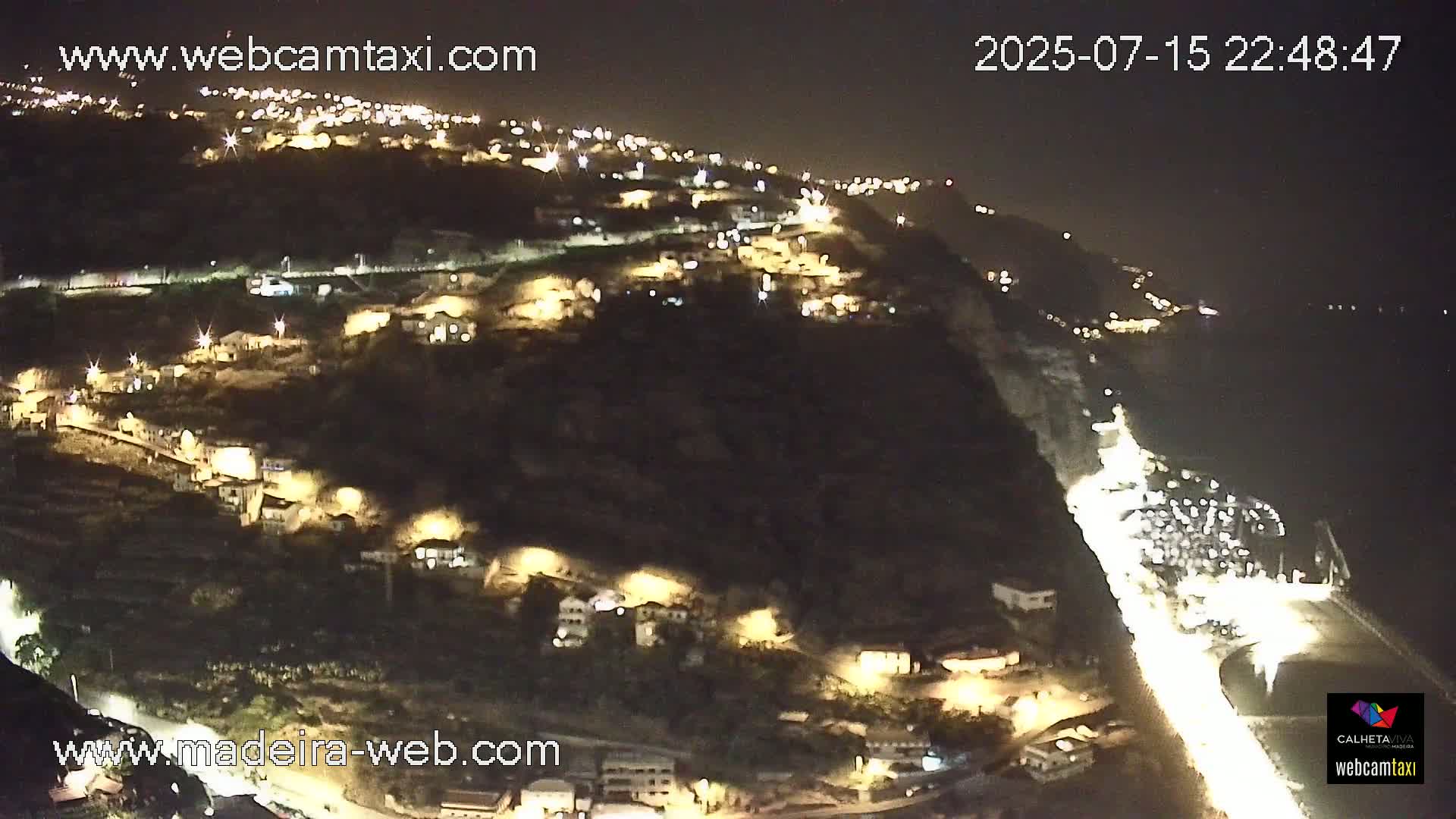 Calheta City & Coast Skyline PTZ Live Cam – Calheta, Madeira, Portugal