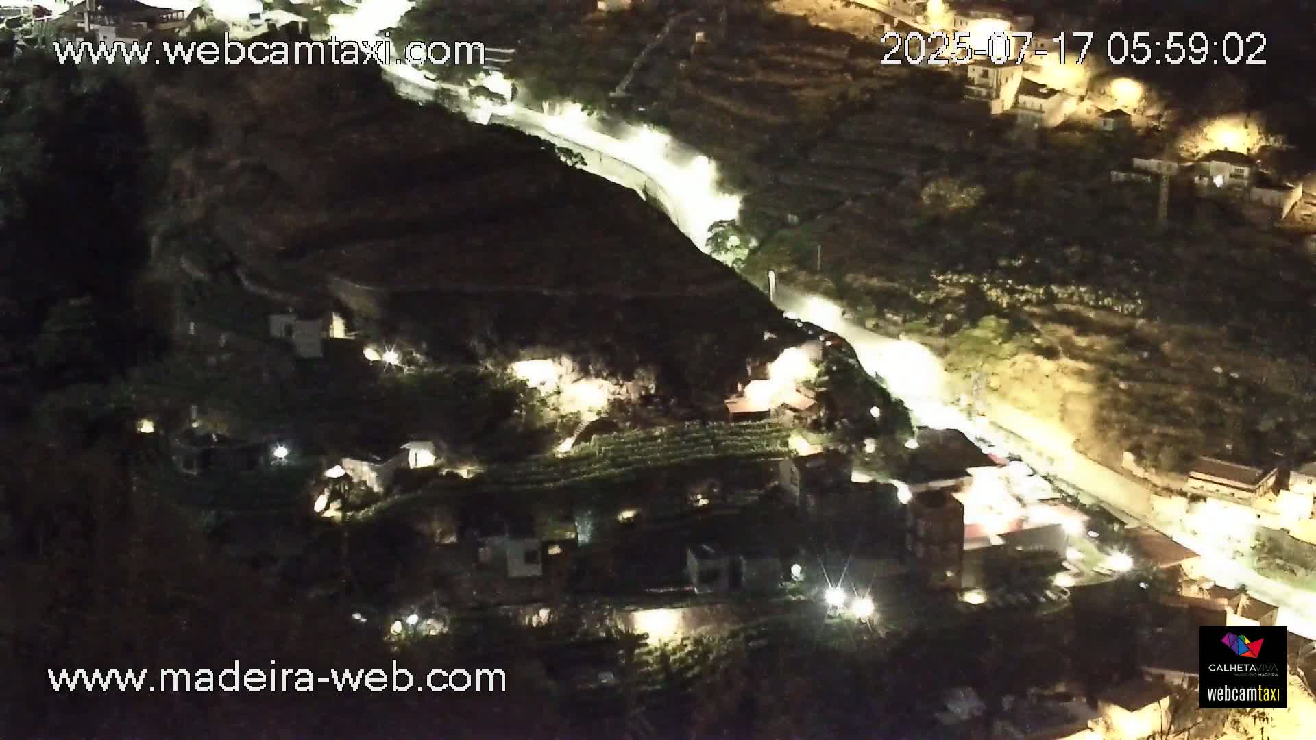Calheta City & Coast Skyline PTZ Live Cam – Calheta, Madeira, Portugal