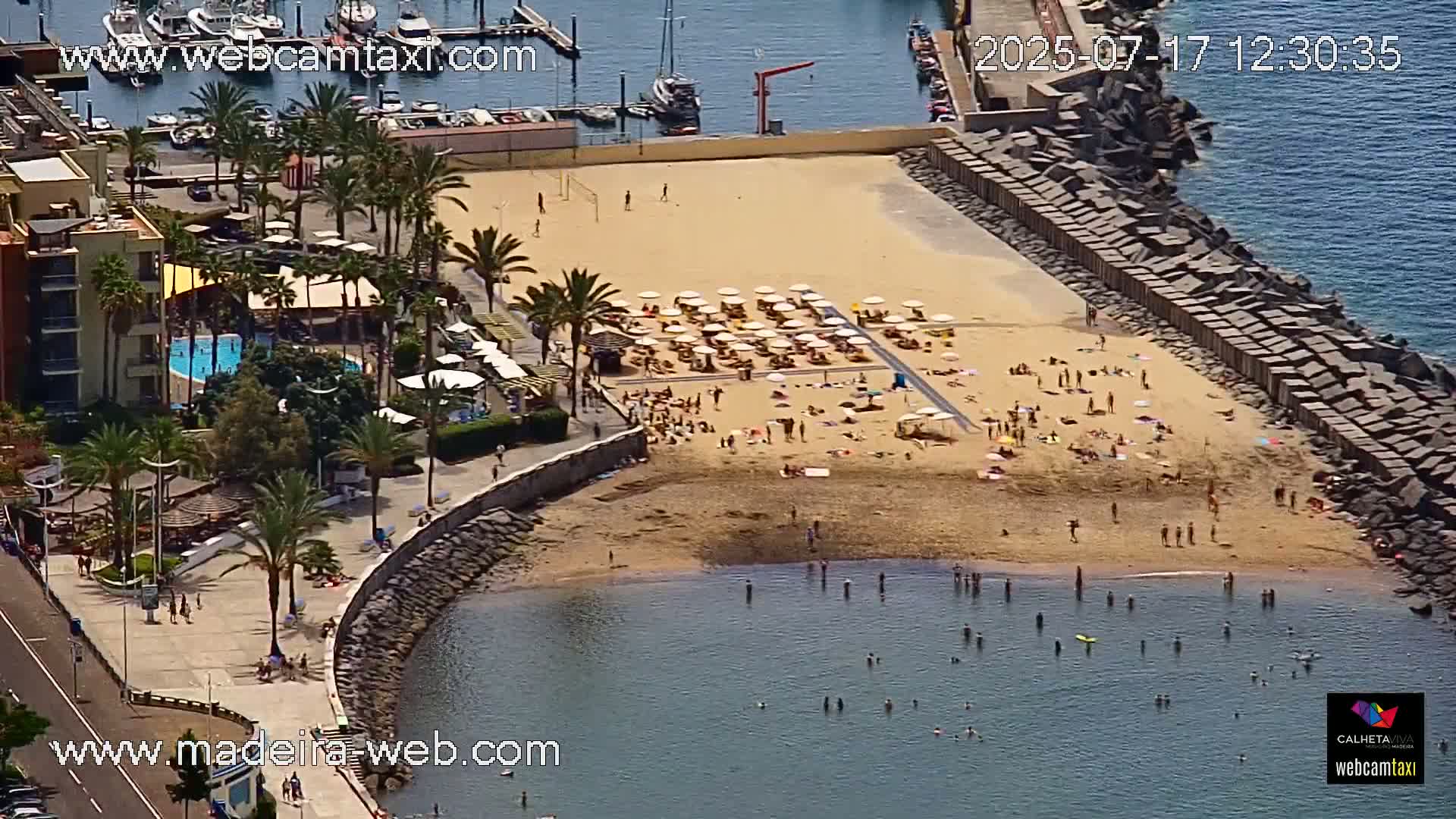 Calheta City & Coast Skyline PTZ Live Cam – Calheta, Madeira, Portugal