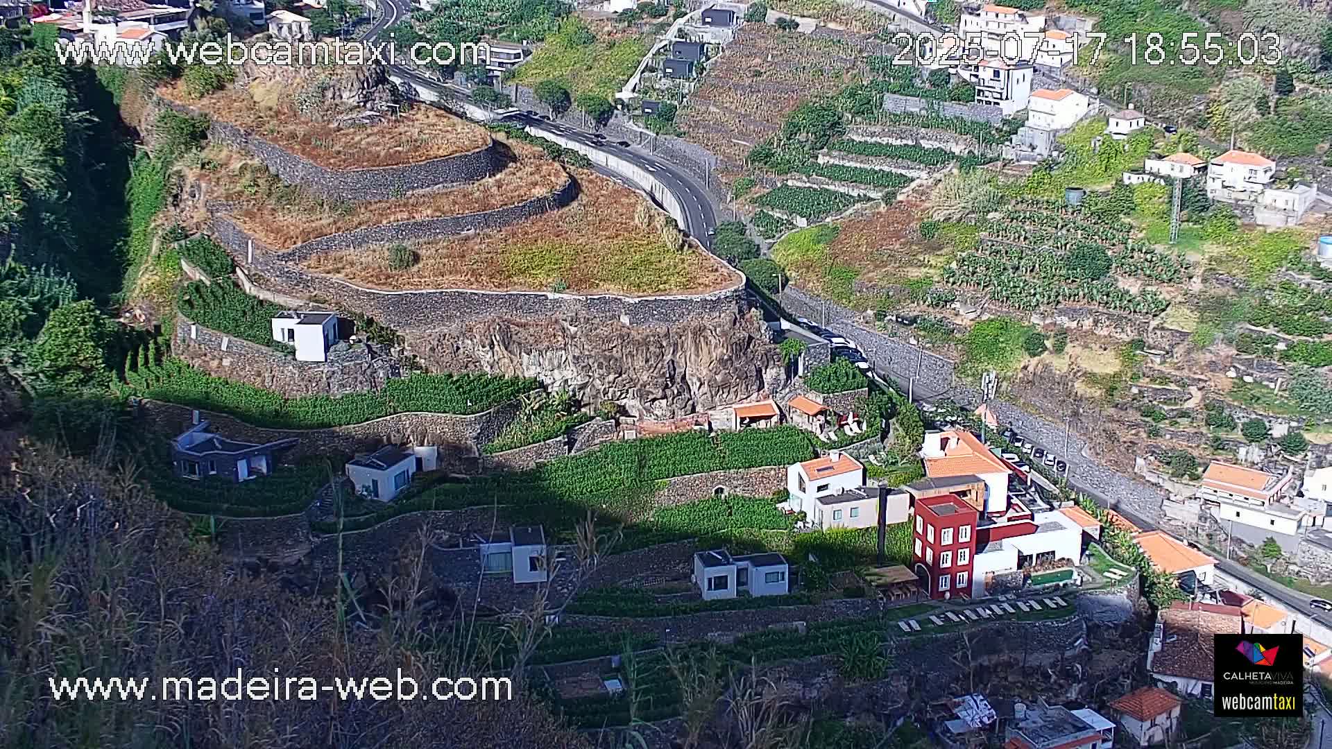 Calheta City & Coast Skyline PTZ Live Cam – Calheta, Madeira, Portugal