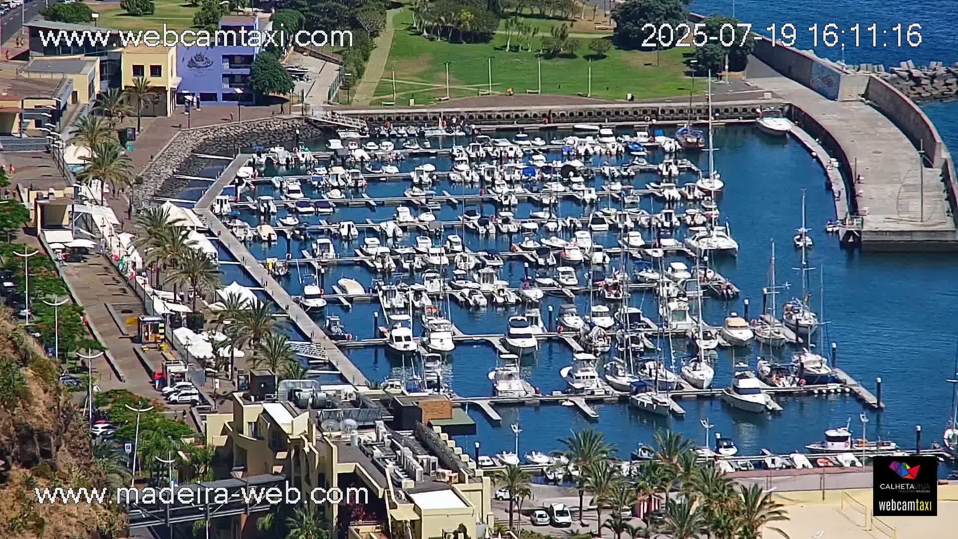 Calheta City & Coast Skyline PTZ Live Cam – Calheta, Madeira, Portugal