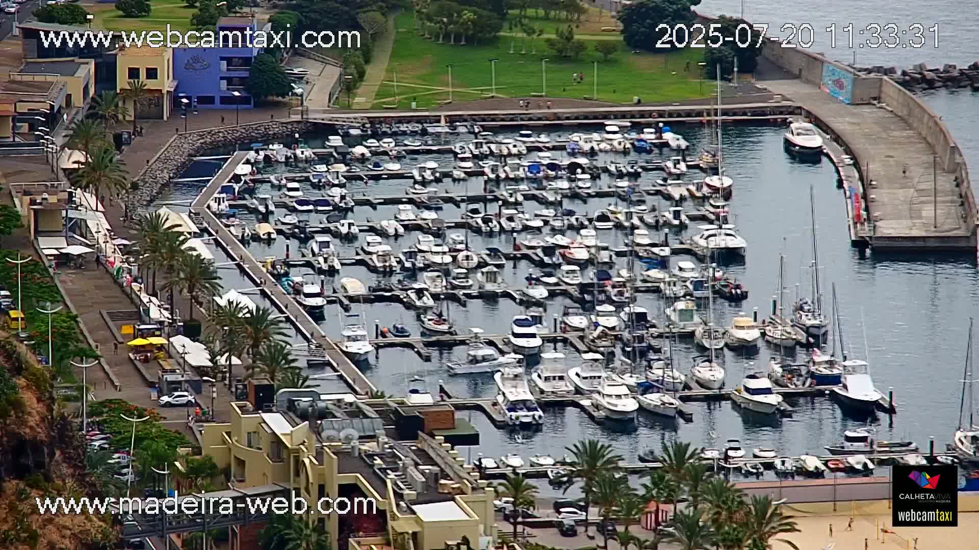 Calheta City & Coast Skyline PTZ Live Cam – Calheta, Madeira, Portugal