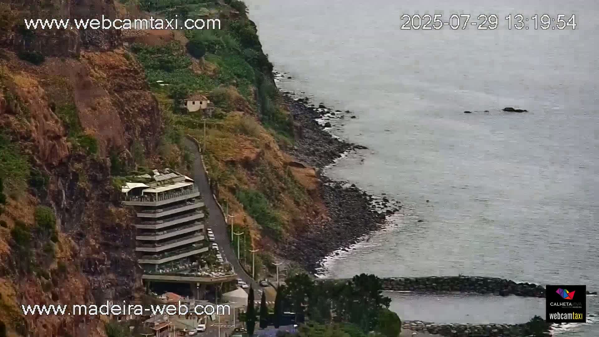 Calheta City & Coast Skyline PTZ Live Cam – Calheta, Madeira, Portugal