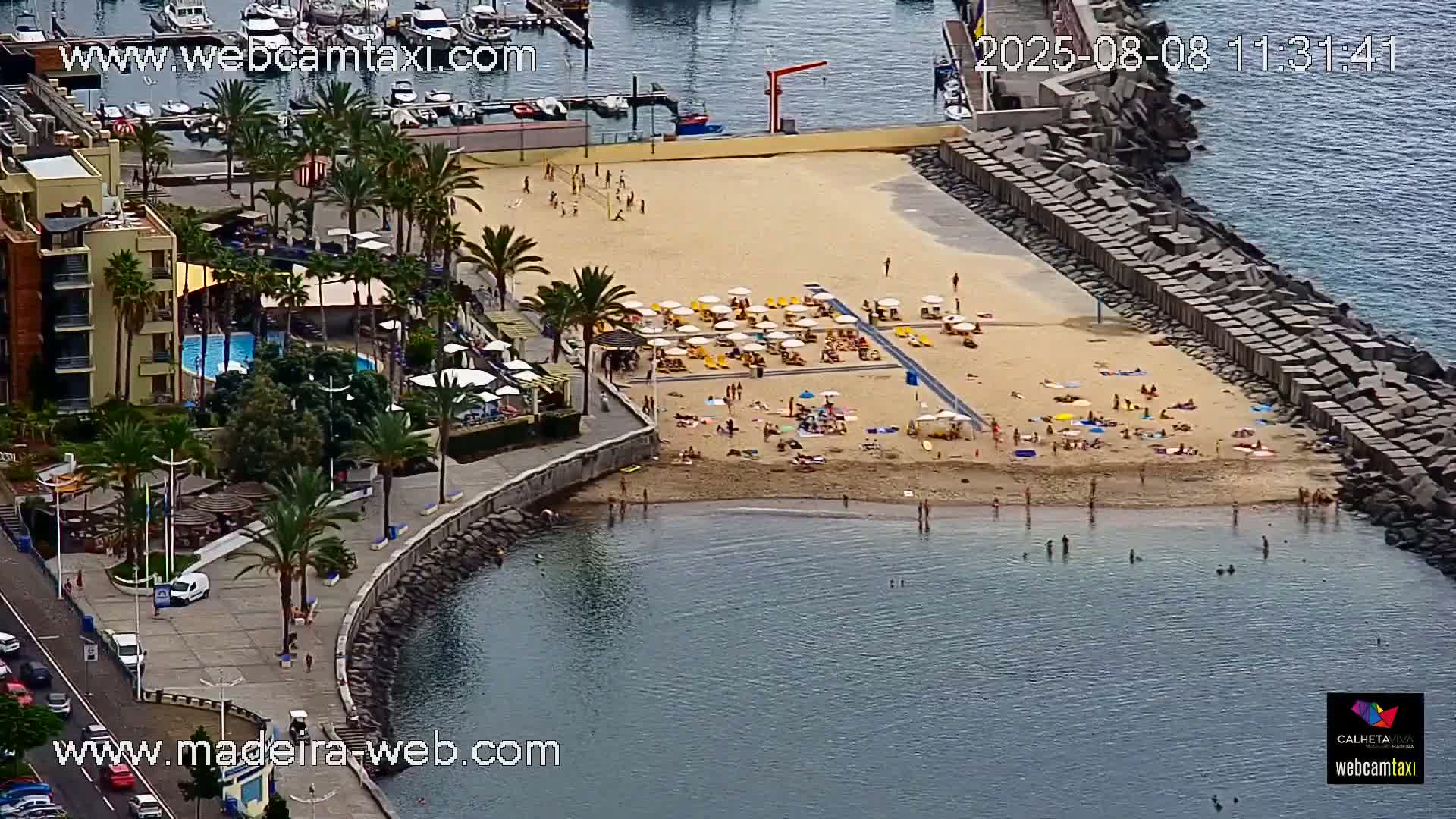 Calheta City & Coast Skyline PTZ Live Cam – Calheta, Madeira, Portugal