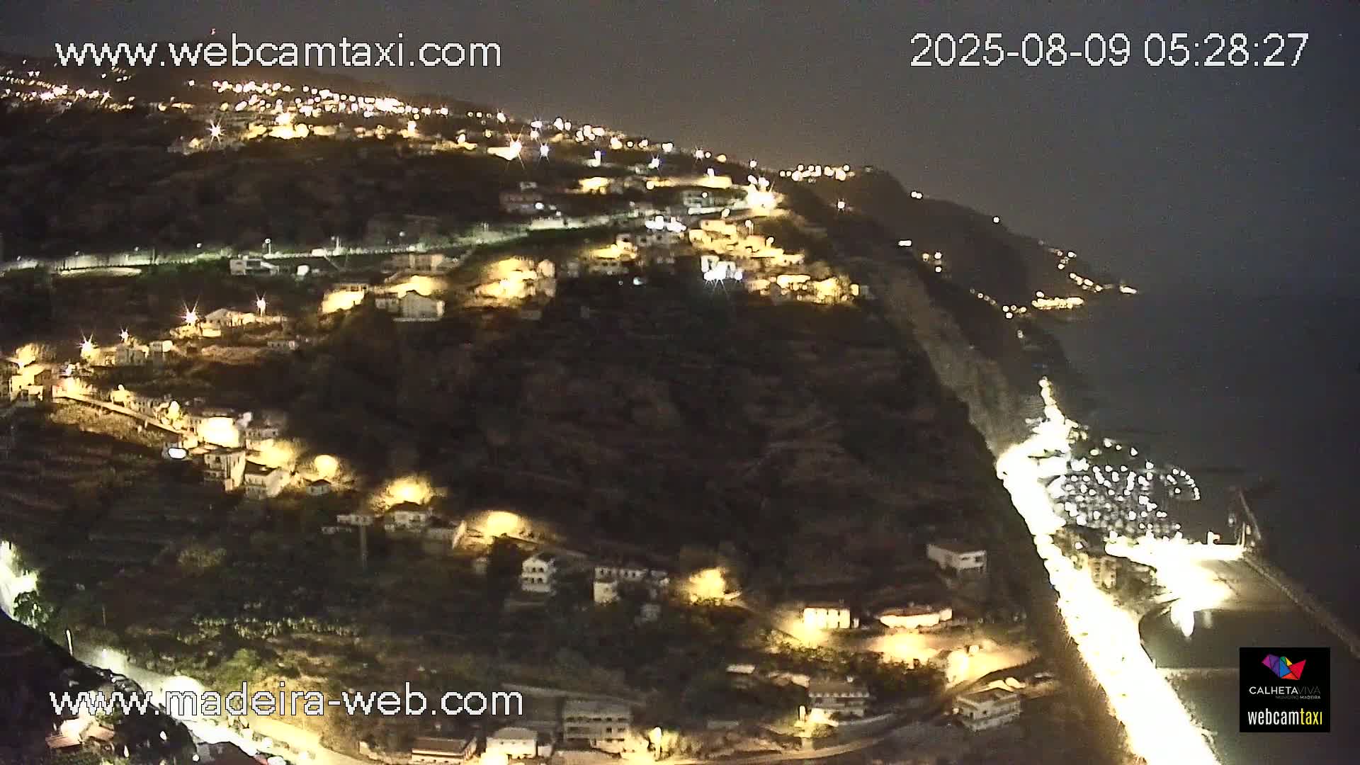 Calheta City & Coast Skyline PTZ Live Cam – Calheta, Madeira, Portugal