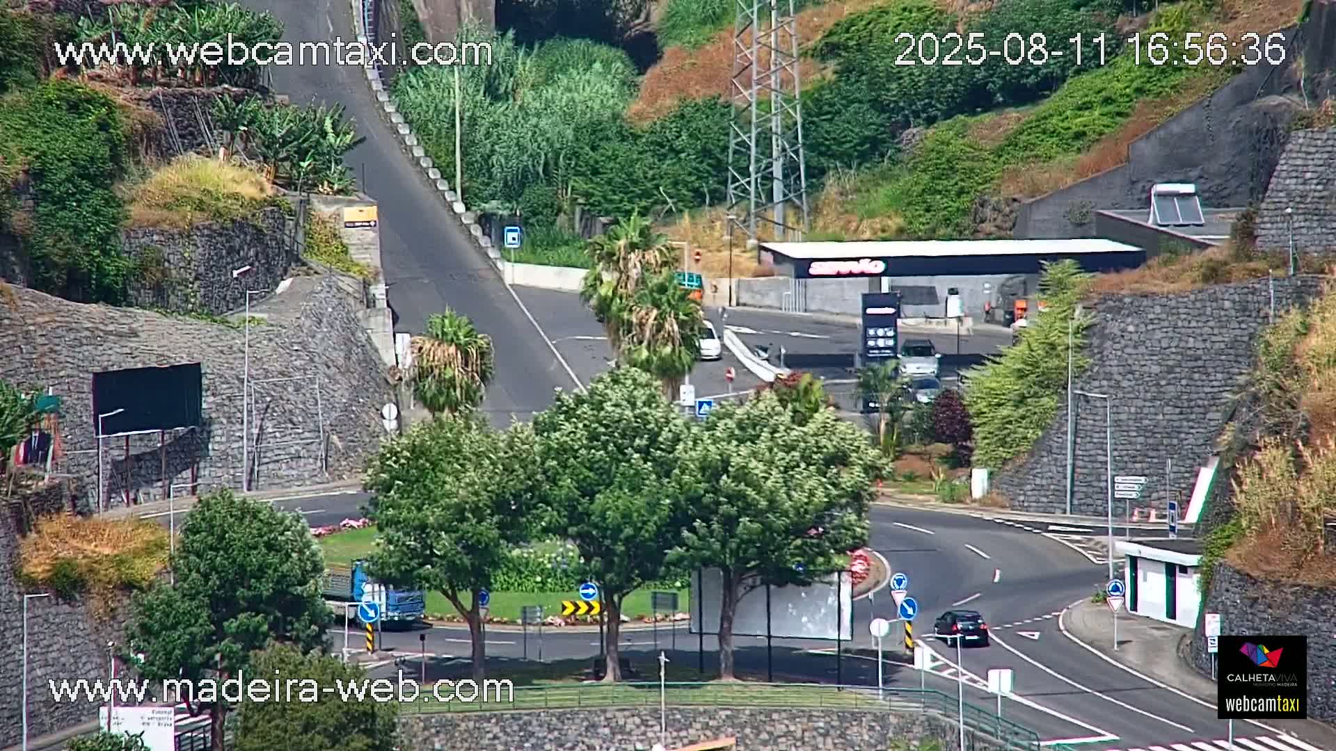 Calheta City & Coast Skyline PTZ Live Cam – Calheta, Madeira, Portugal