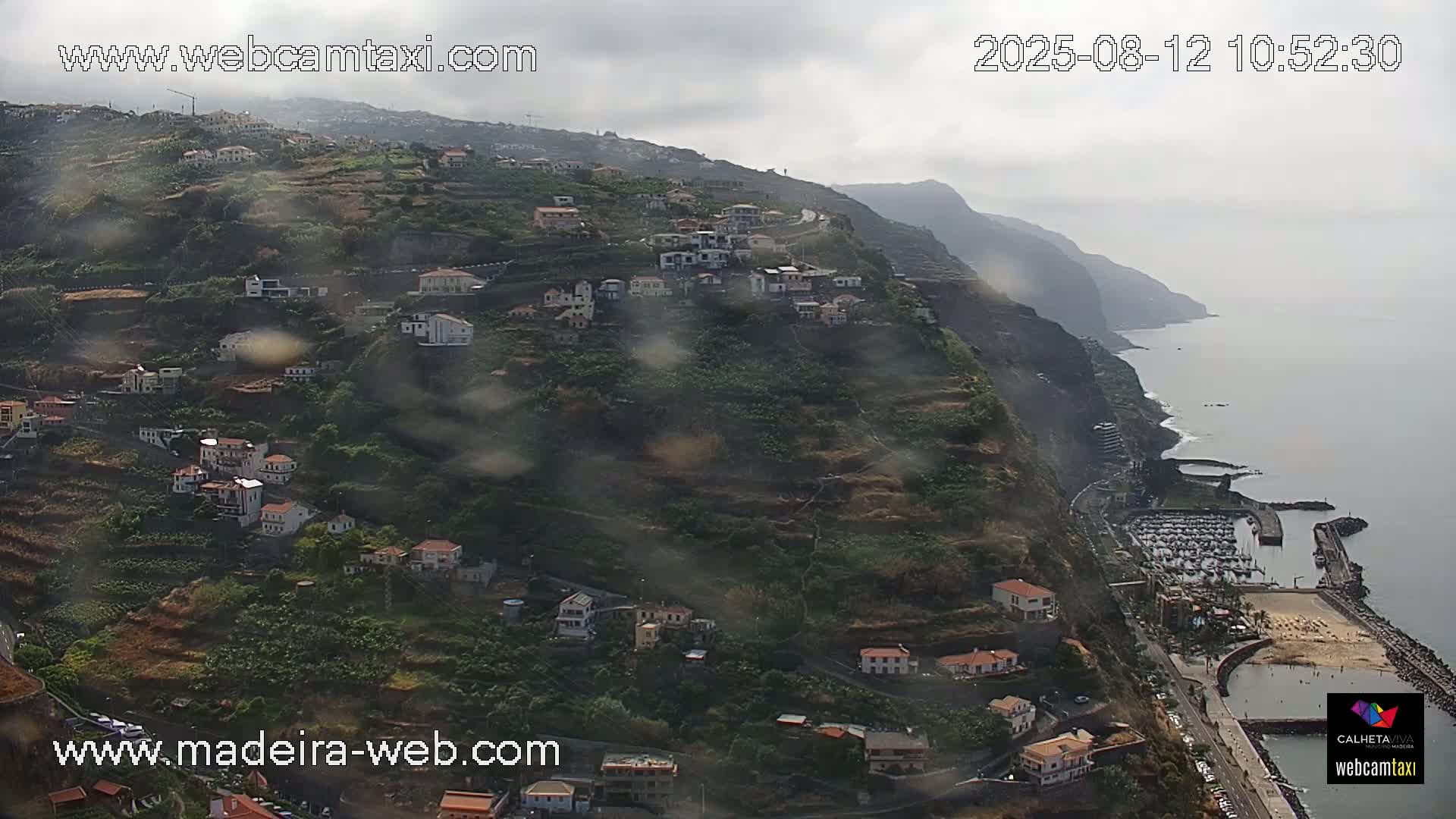 Calheta City & Coast Skyline PTZ Live Cam – Calheta, Madeira, Portugal