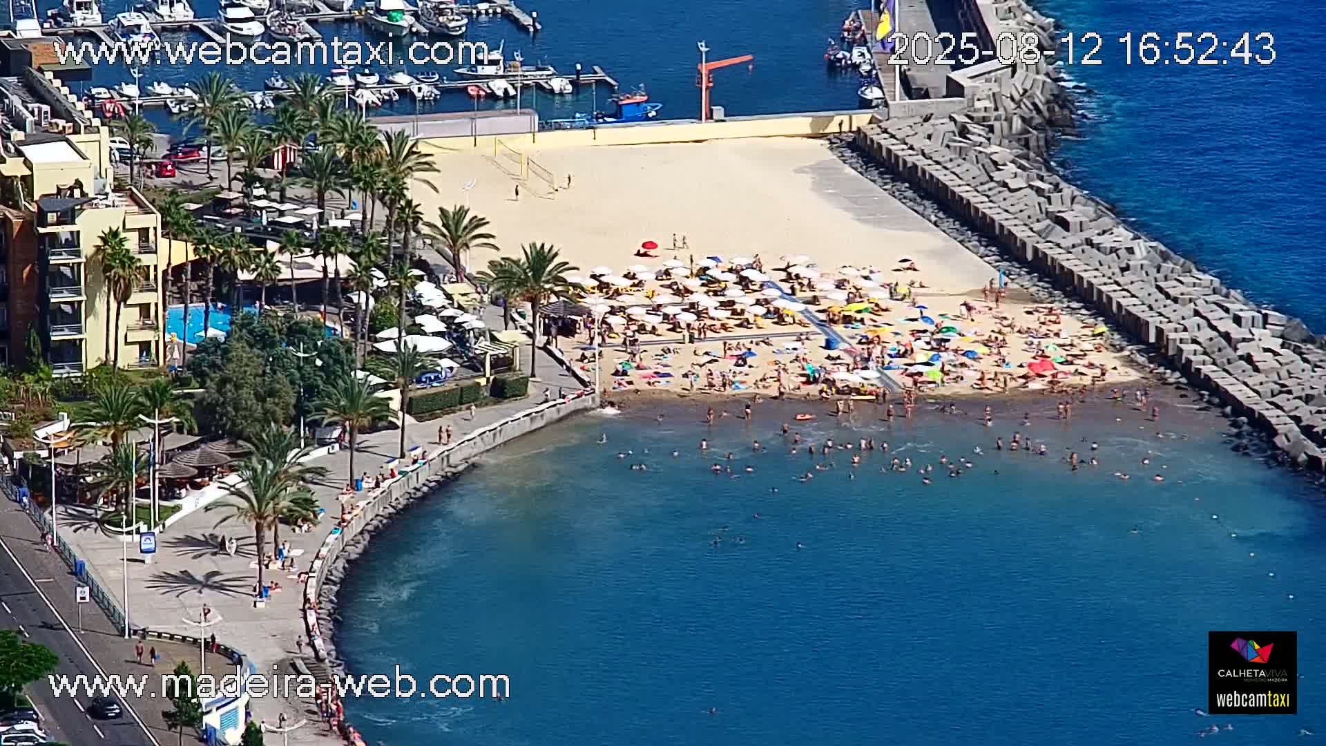 Calheta City & Coast Skyline PTZ Live Cam – Calheta, Madeira, Portugal