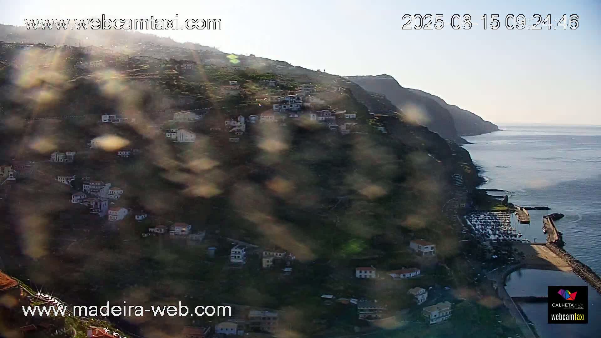 Calheta City & Coast Skyline PTZ Live Cam – Calheta, Madeira, Portugal