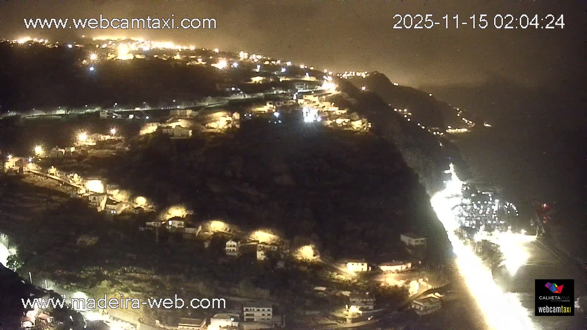 Calheta City & Coast Skyline PTZ Live Cam – Calheta, Madeira, Portugal