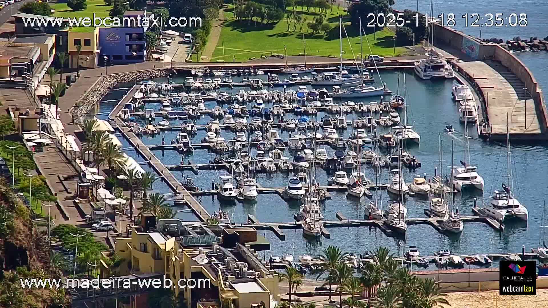 Calheta City & Coast Skyline PTZ Live Cam – Calheta, Madeira, Portugal