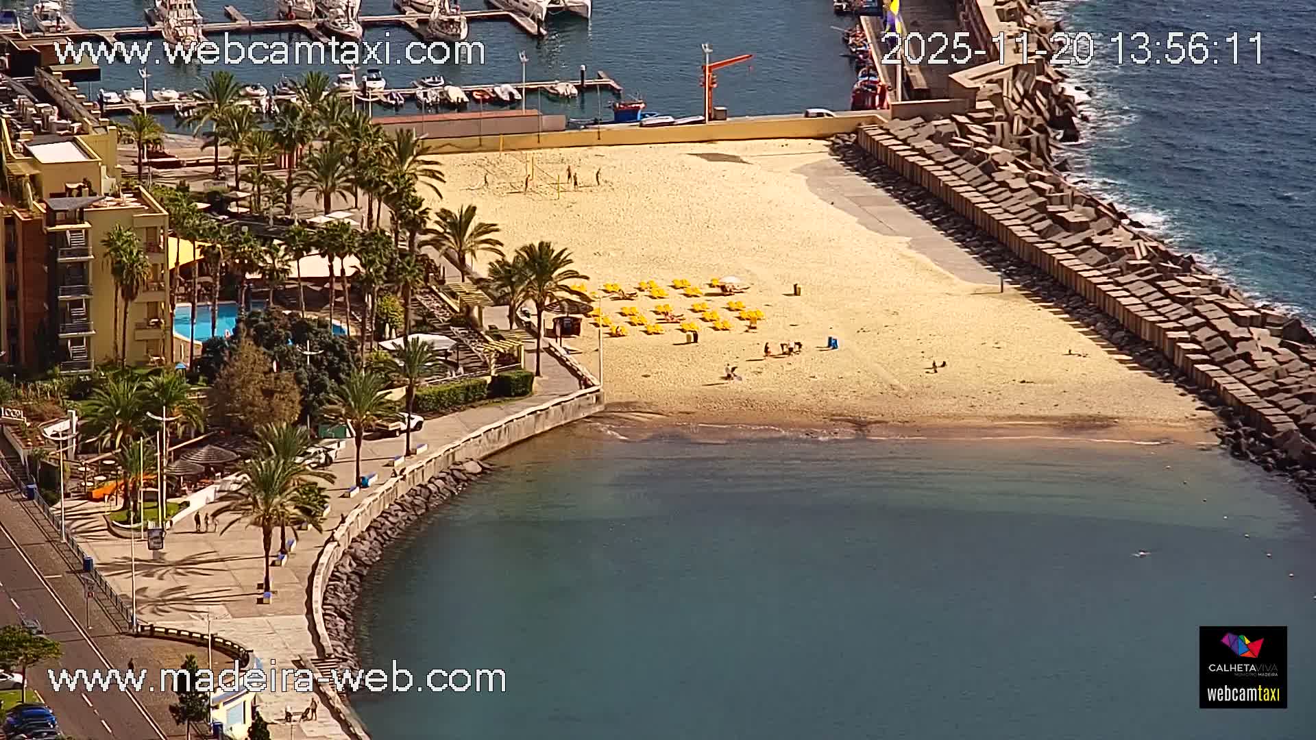 Calheta City & Coast Skyline PTZ Live Cam – Calheta, Madeira, Portugal