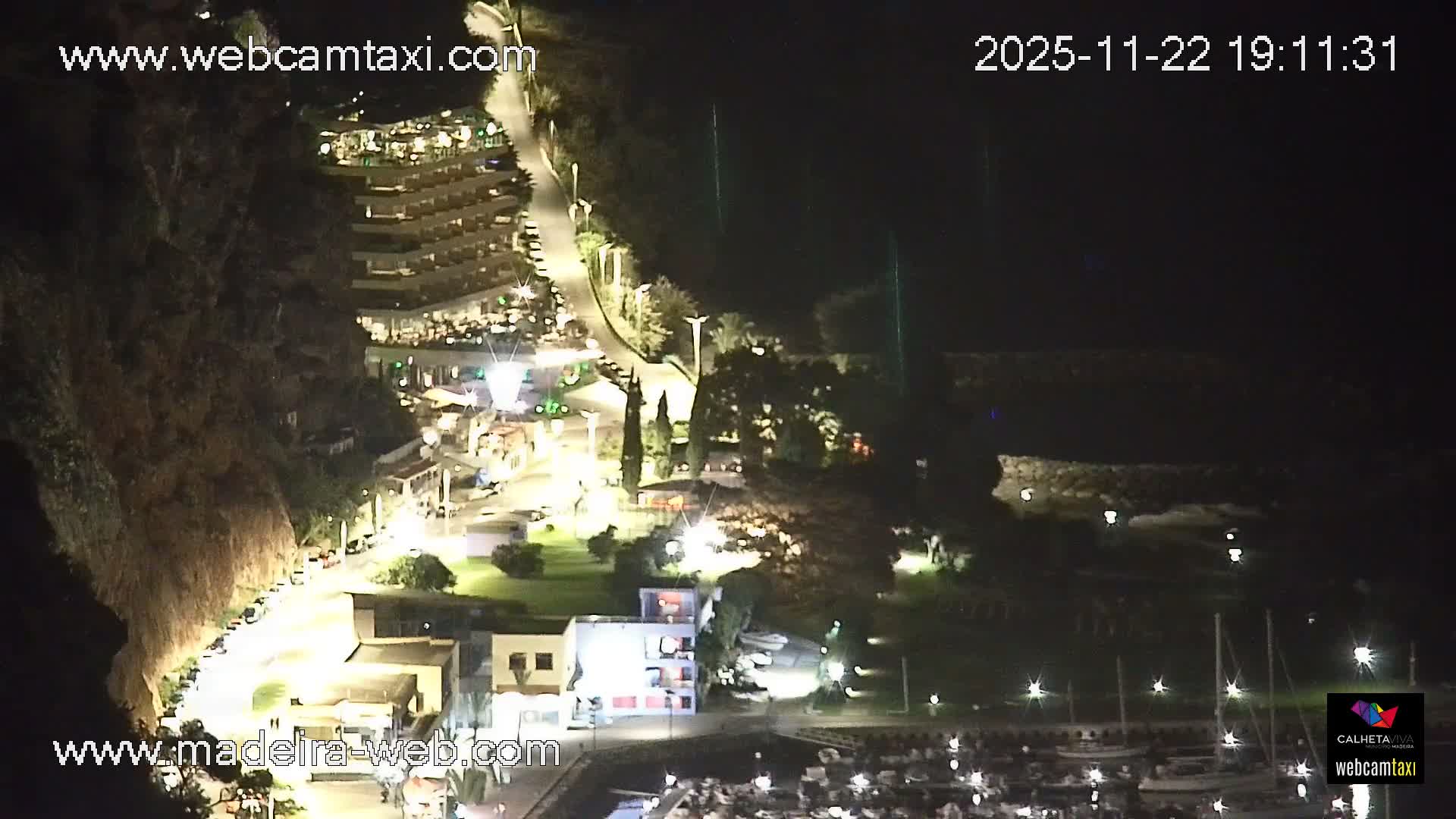 Calheta City & Coast Skyline PTZ Live Cam – Calheta, Madeira, Portugal